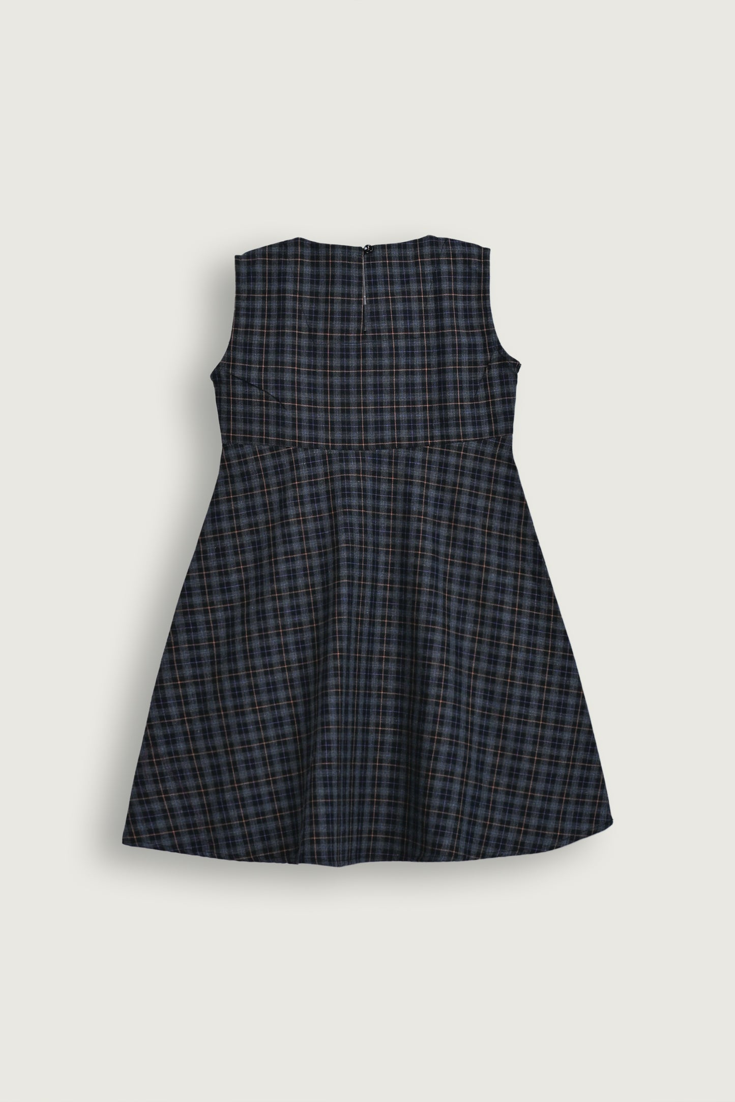 Navy Check Overlay Set Reality