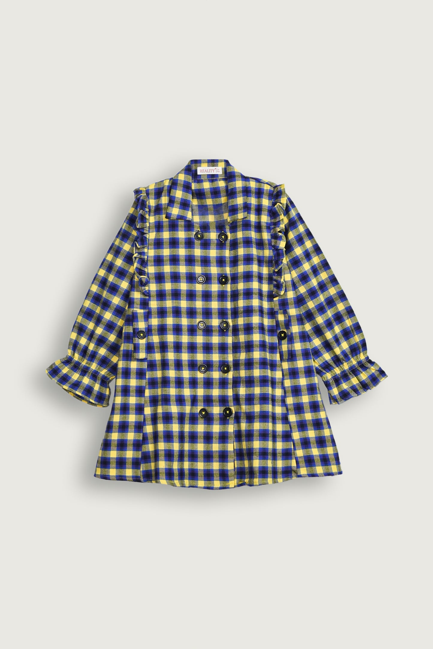 VIOLET VISION CHECKERED TOP Reality