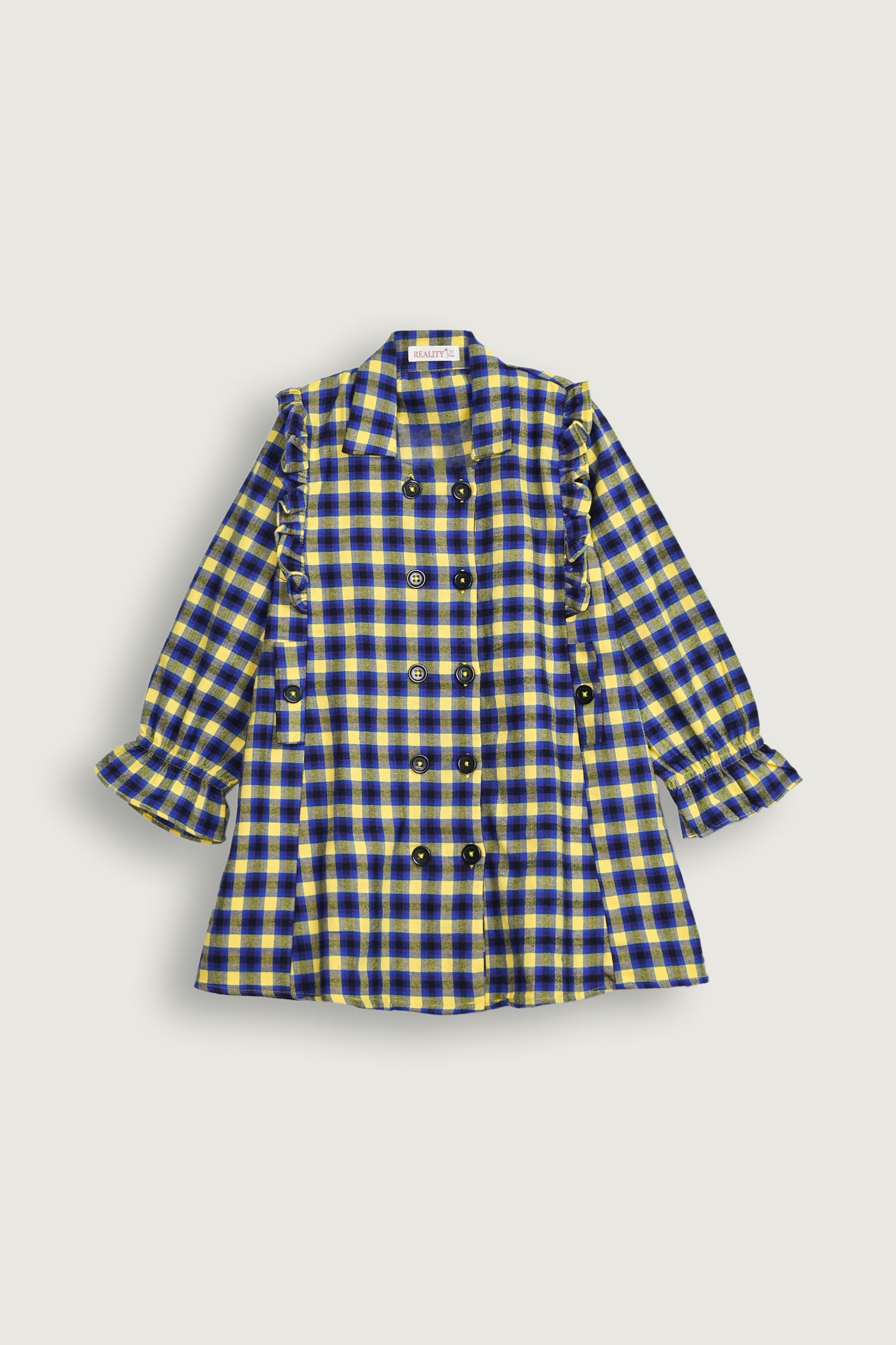 VIOLET VISION CHECKERED TOP Reality