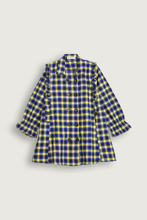 VIOLET VISION CHECKERED TOP Reality