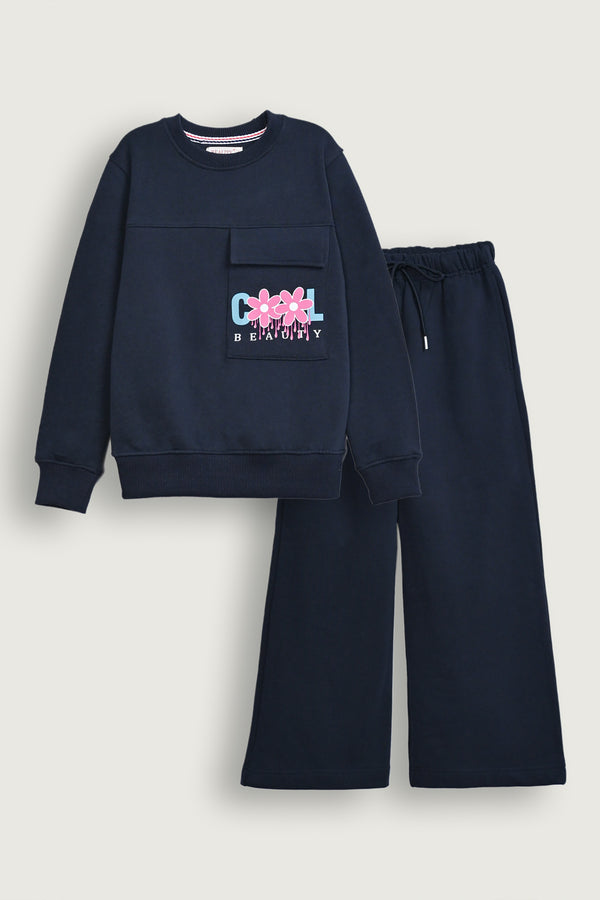 Girls Floral Cool Co-ord-set Reality