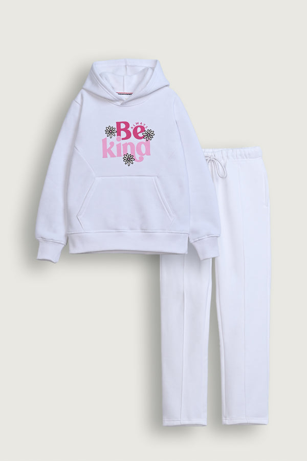 Be Kind White Co-ord Reality