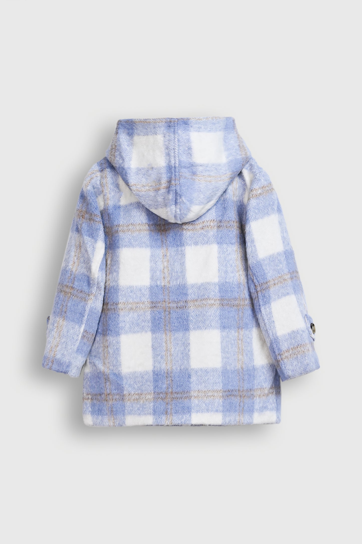 Raspberry Check Duffle Coat Reality