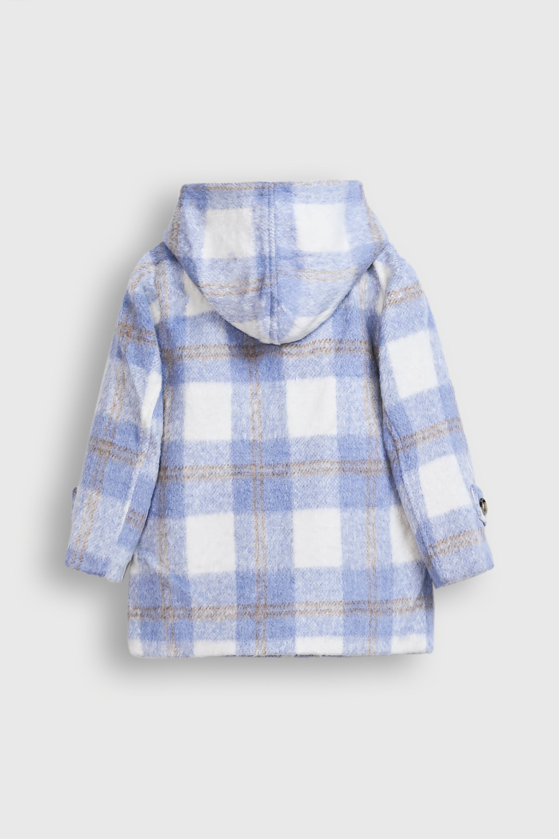 Raspberry Check Duffle Coat Reality