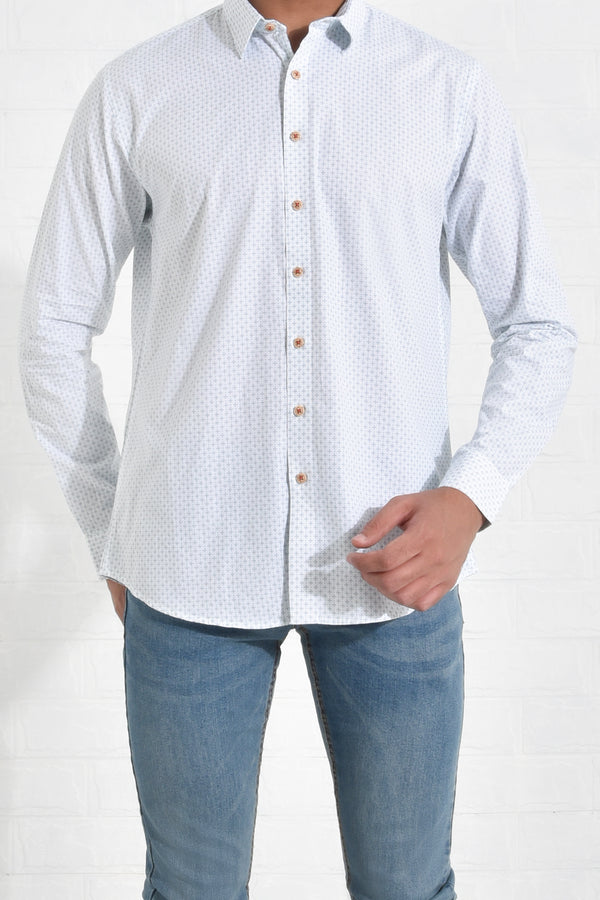 Printed Cotton Casual Shirt