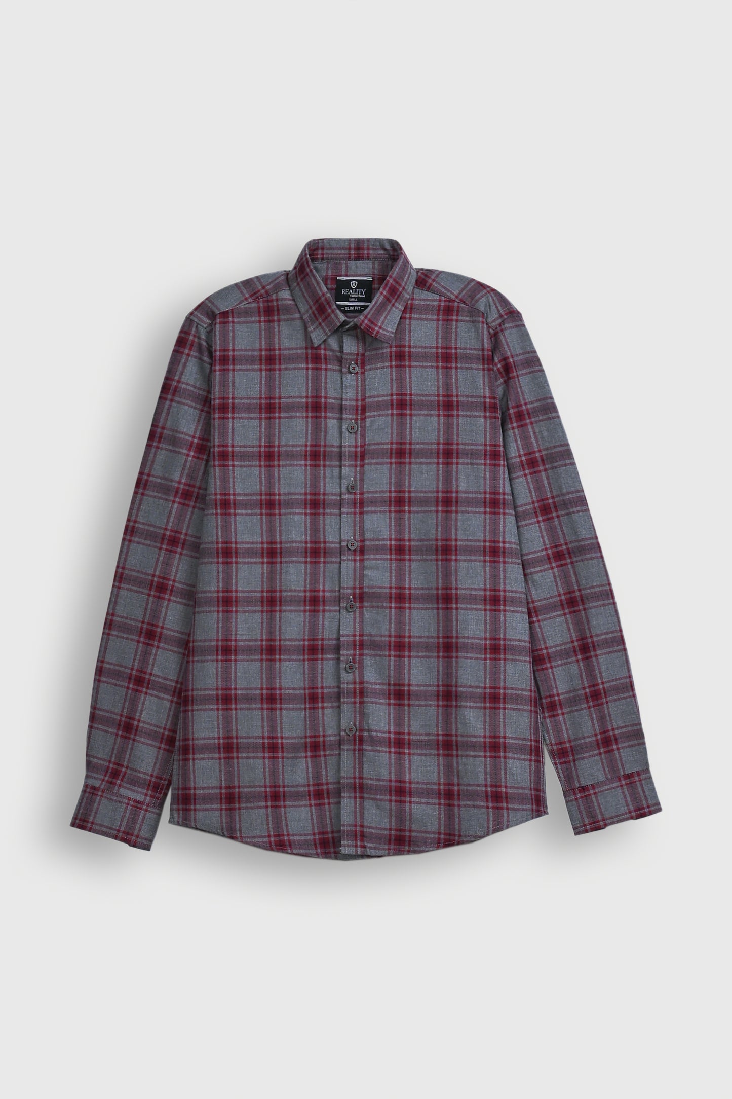 Crimson Check Utility Shirt Reality