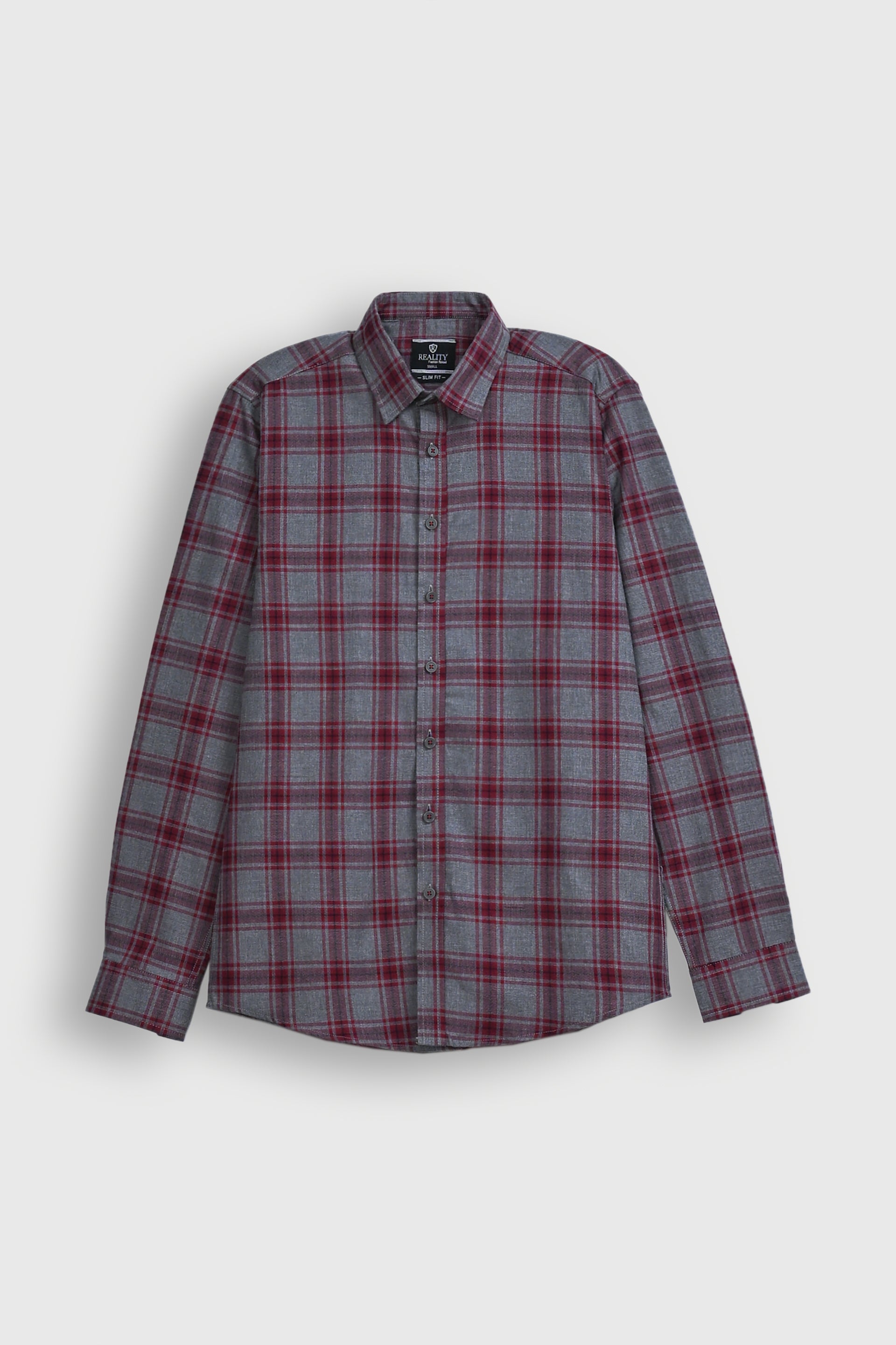 Crimson Check Utility Shirt Reality