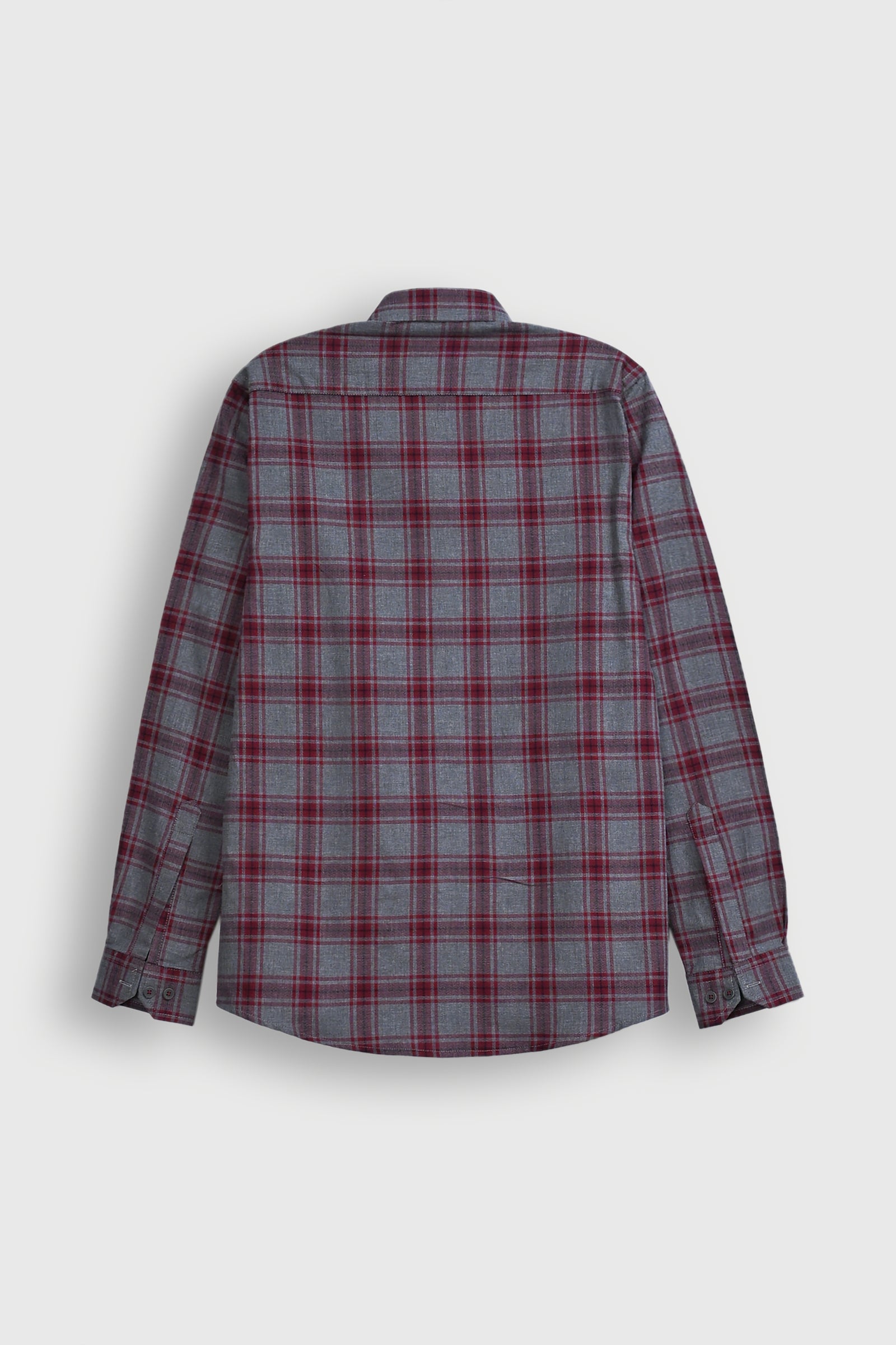 Crimson Check Utility Shirt Reality