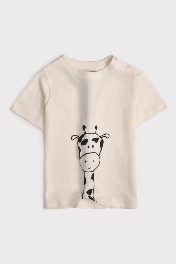 Giraffe Newborn T-Shirt
