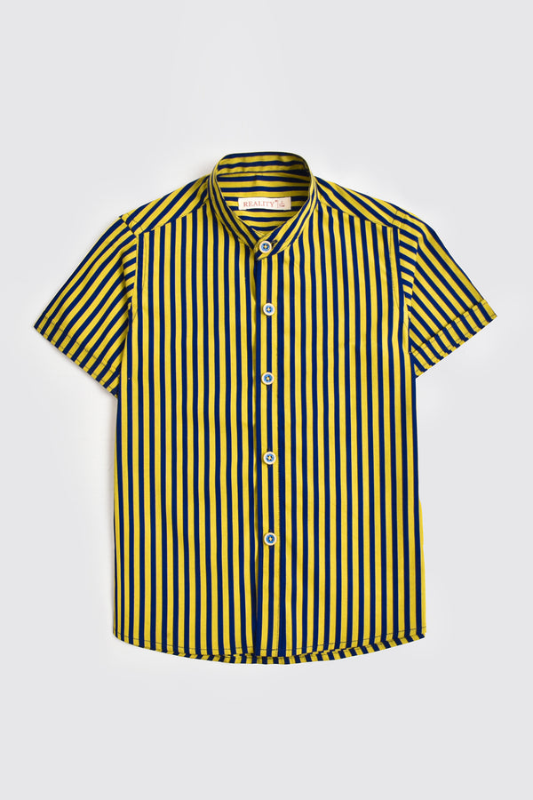 Striped Print Casual Shirt