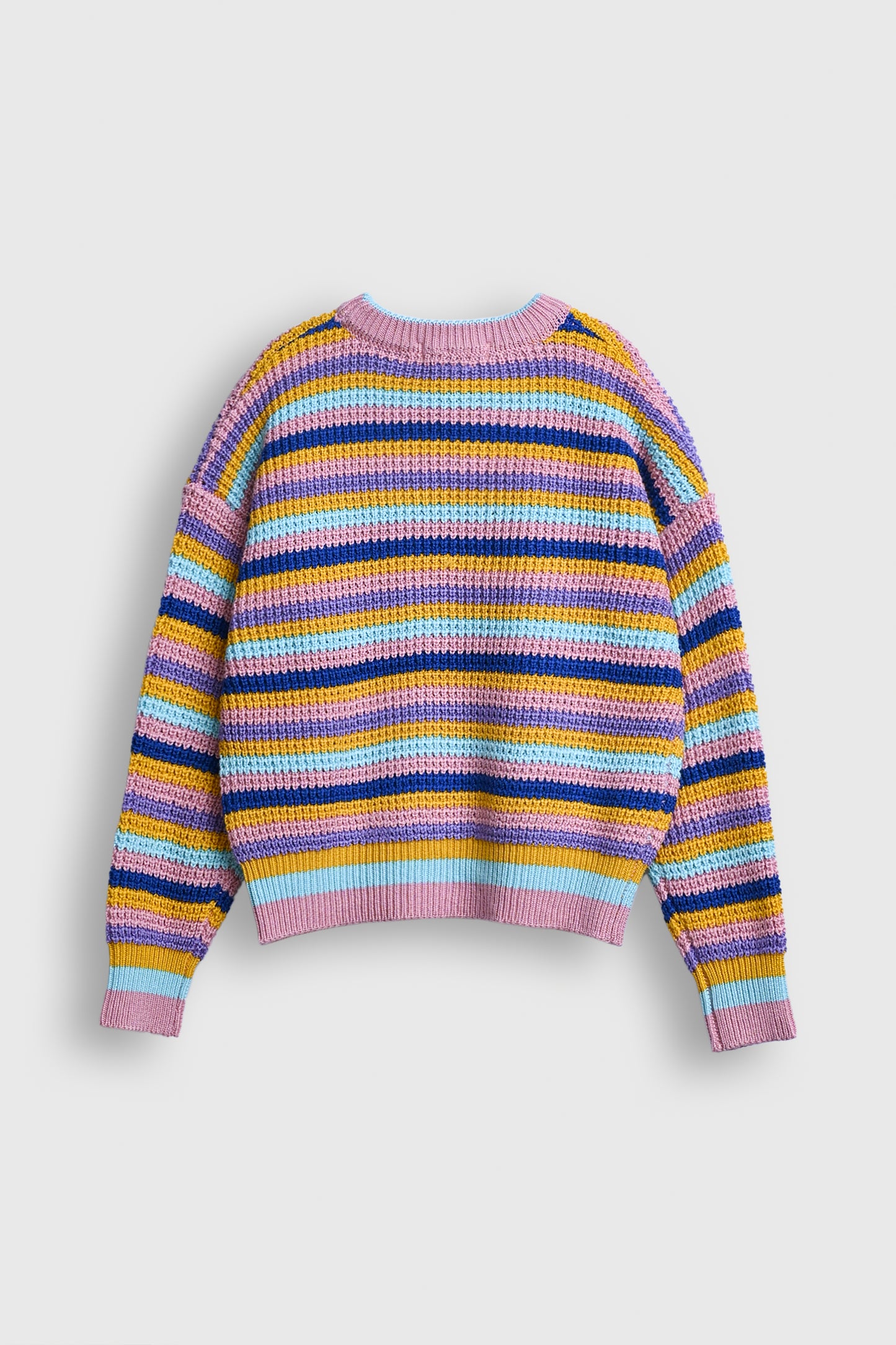 Candy Stripes Knit Sweater Reality