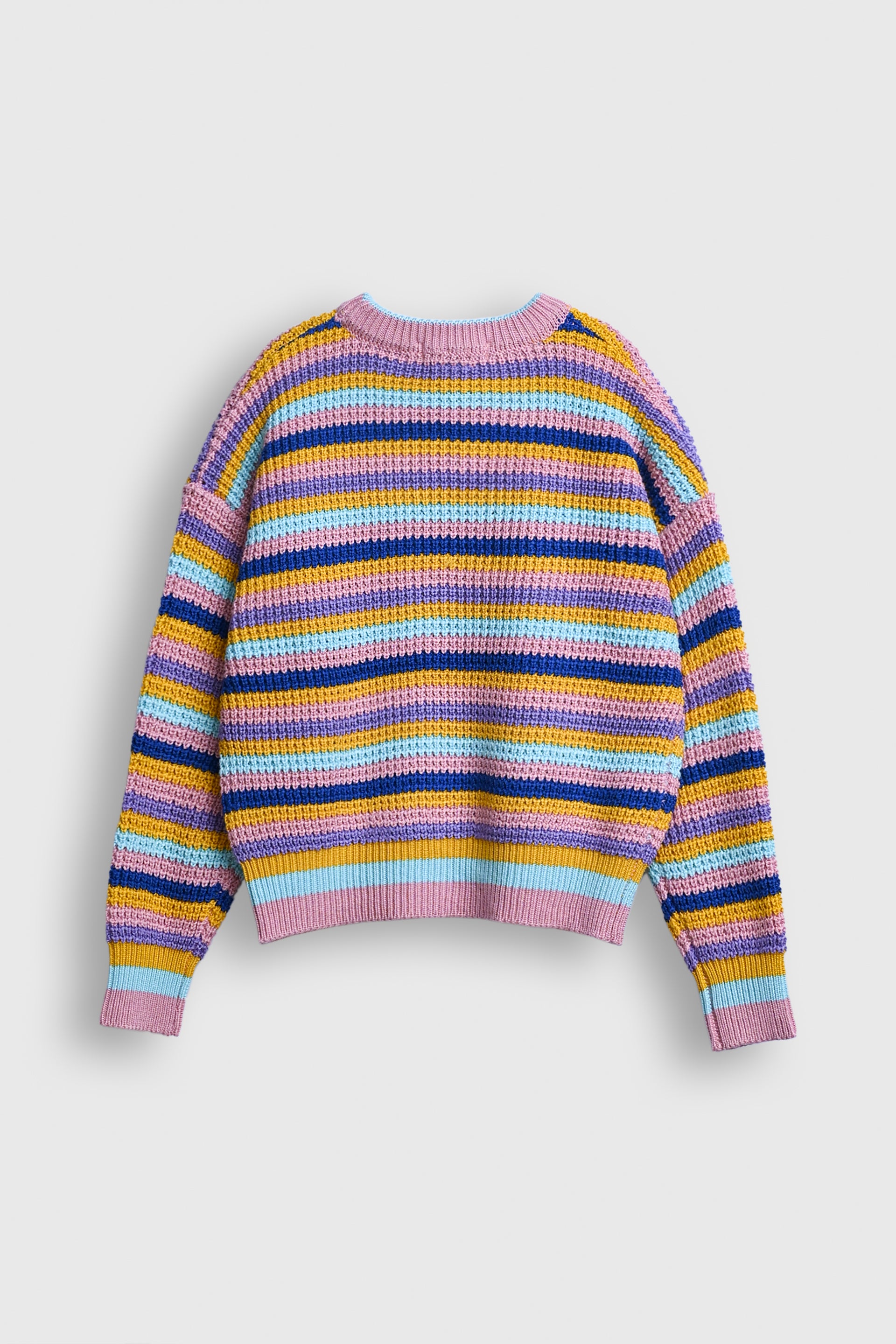 Candy Stripes Knit Sweater Reality