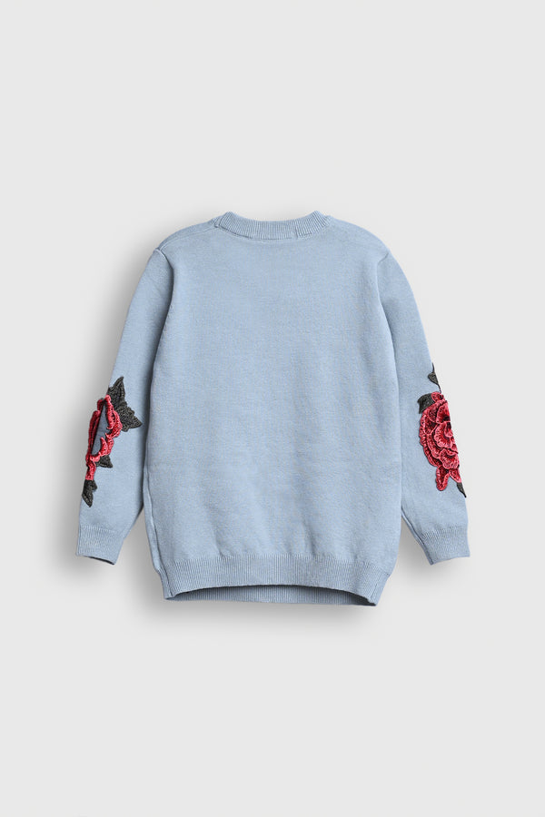 Blue Bloom Saturday Knit Reality