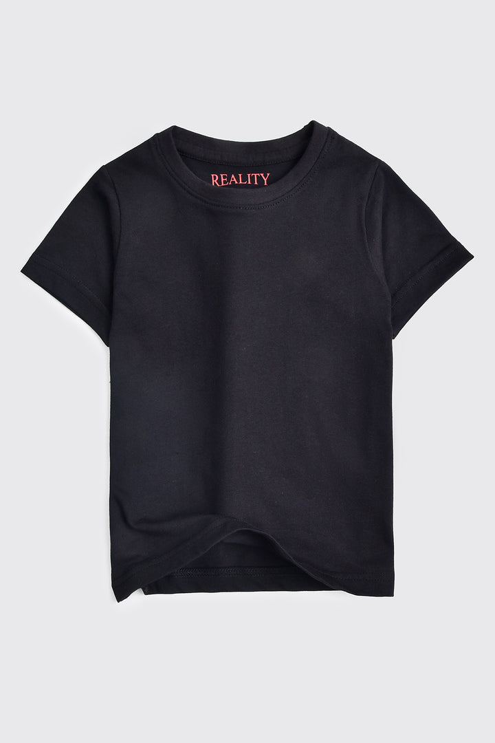 BOYS BLACK T-SHIRT Reality