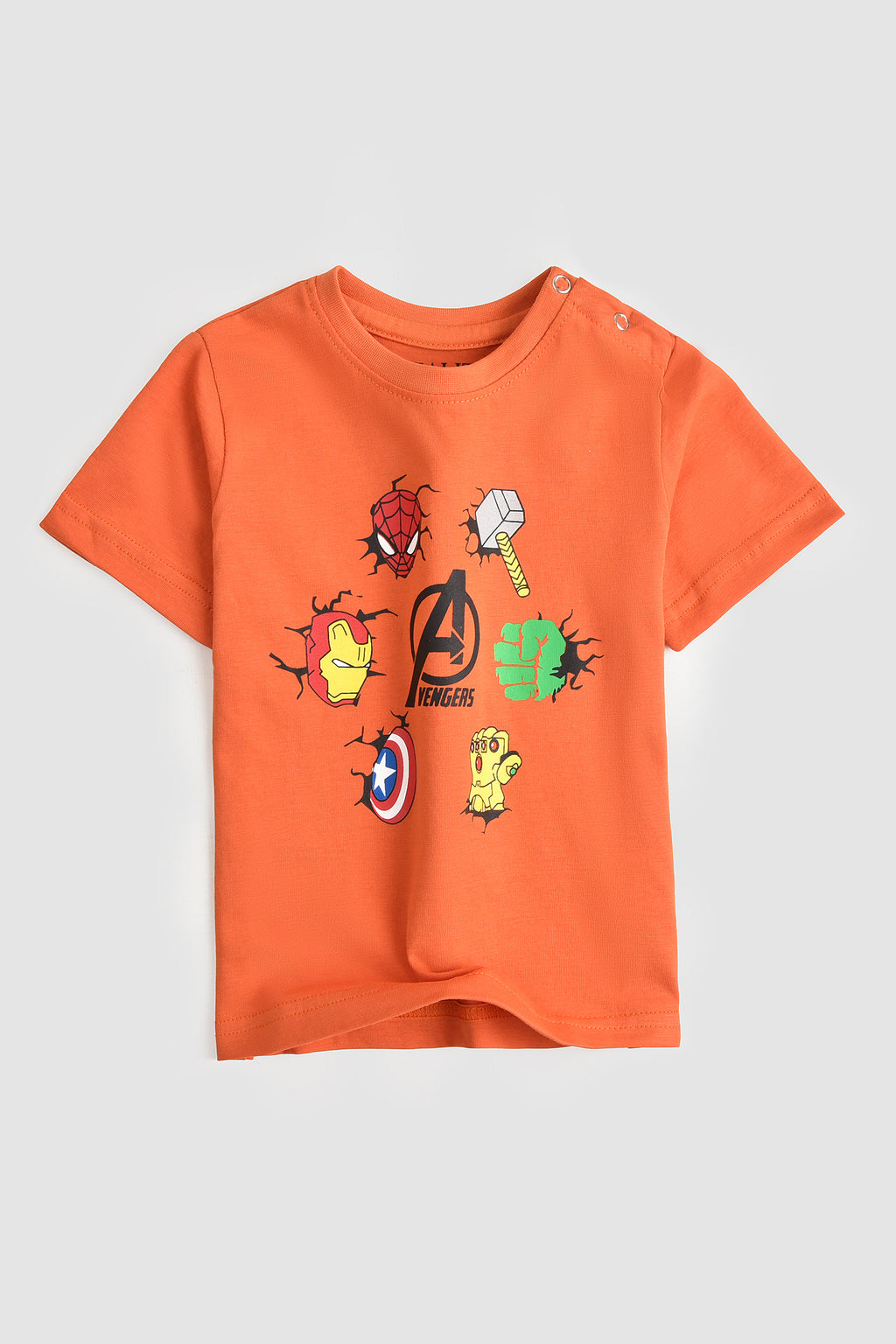 Avengers Assemble Rust T-Shirt Reality
