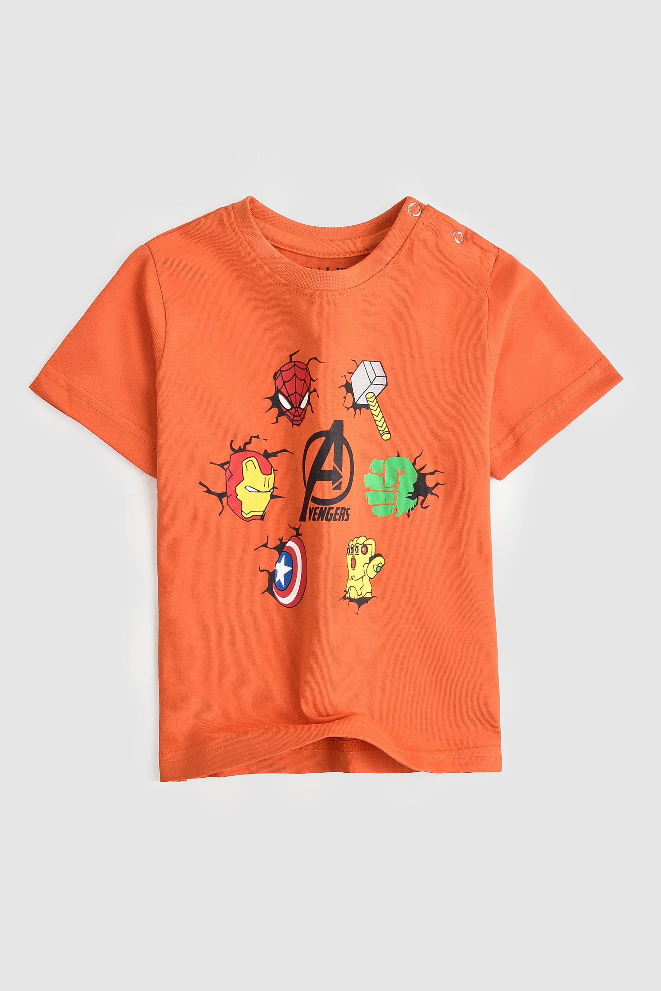 Avengers Assemble Rust T-Shirt Reality