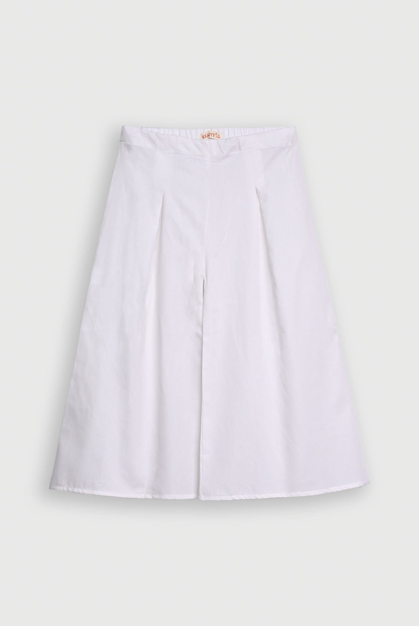 WHITE GAUCHO PANTS