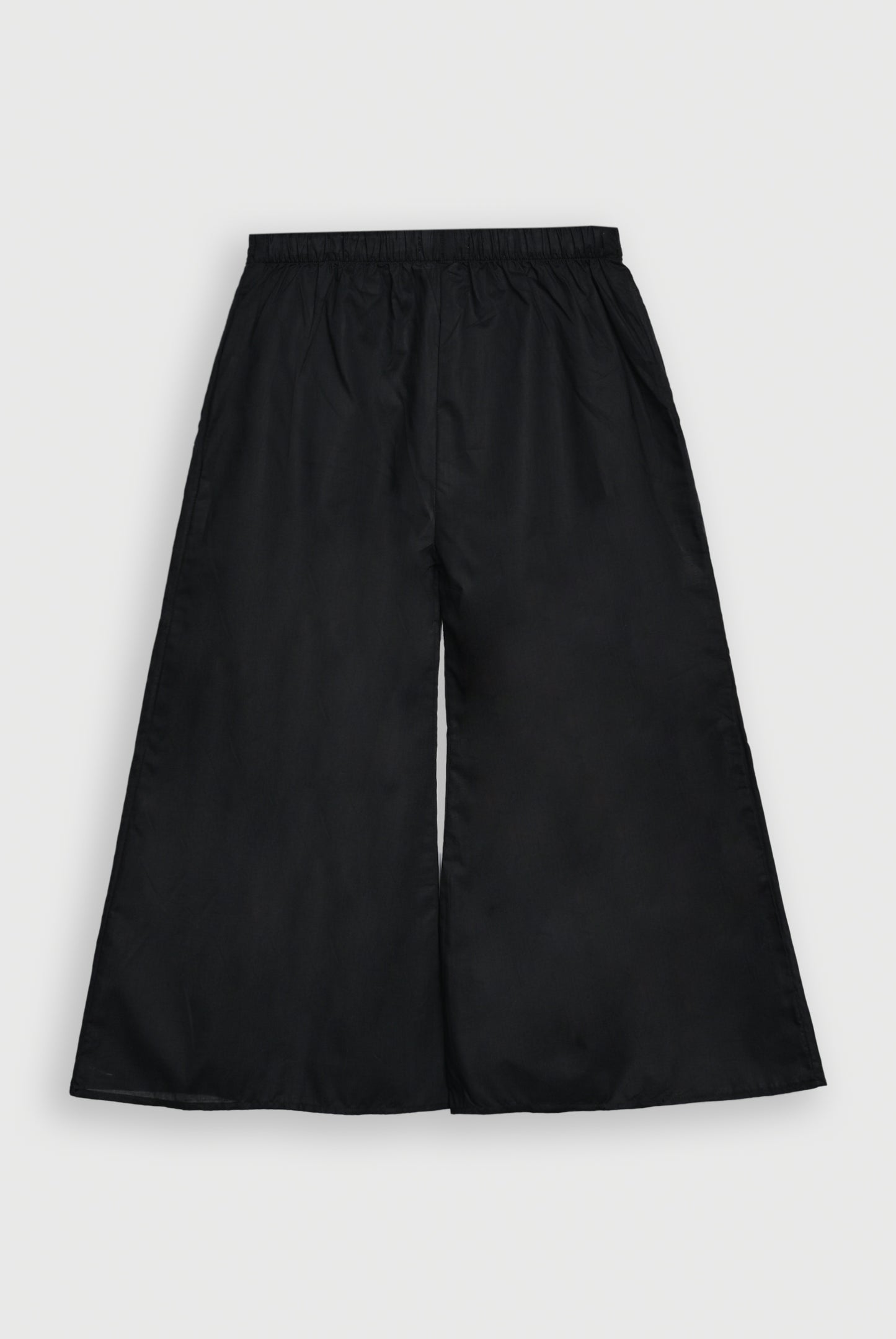 BLACK GAUCHO PANTS