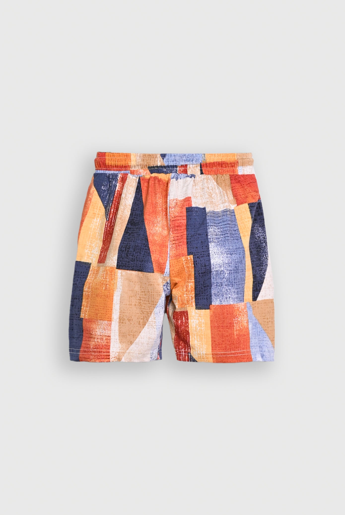 PRINTED ORANGE SHORTS Reality