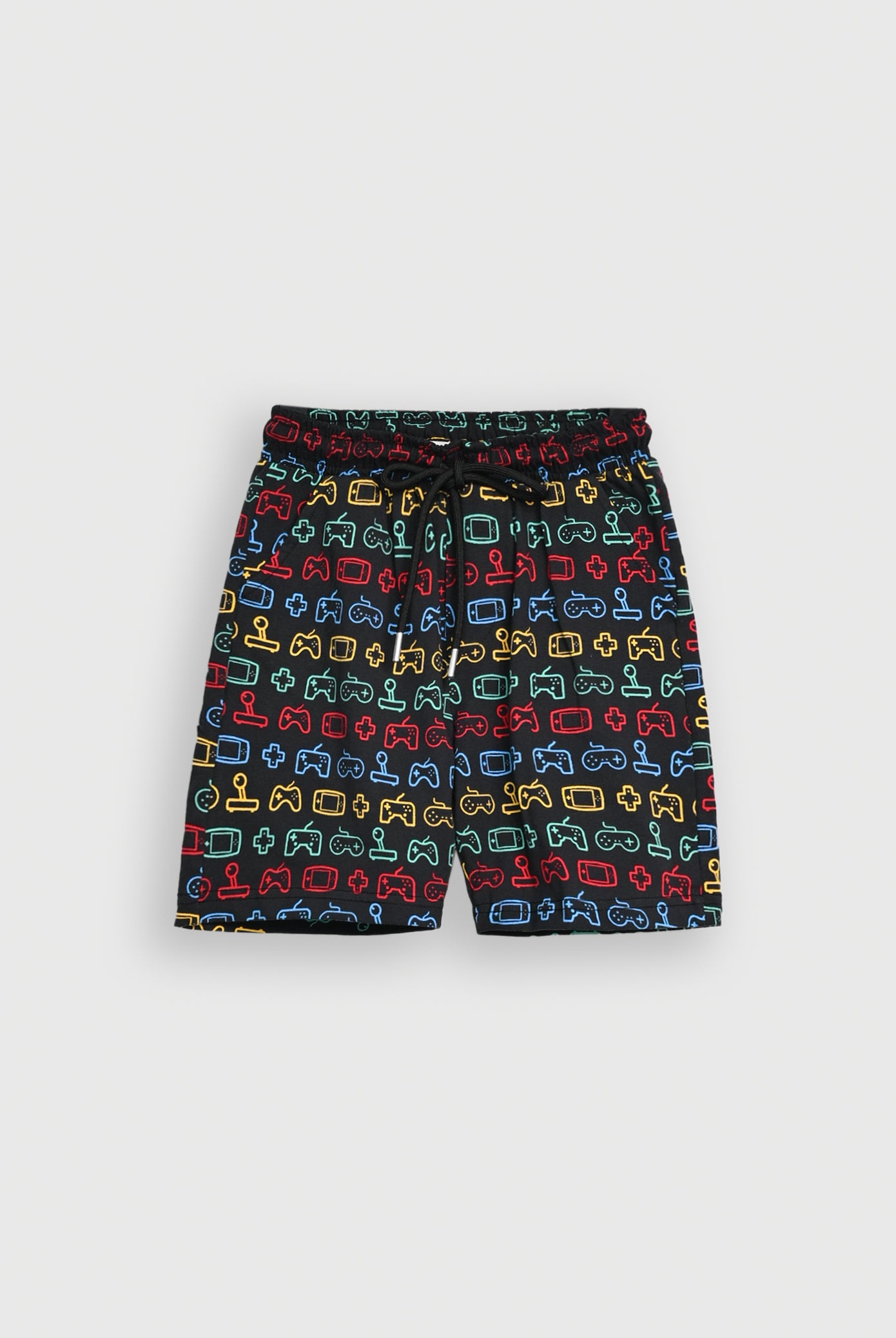 PRINTED YELLOW SHORTS Reality