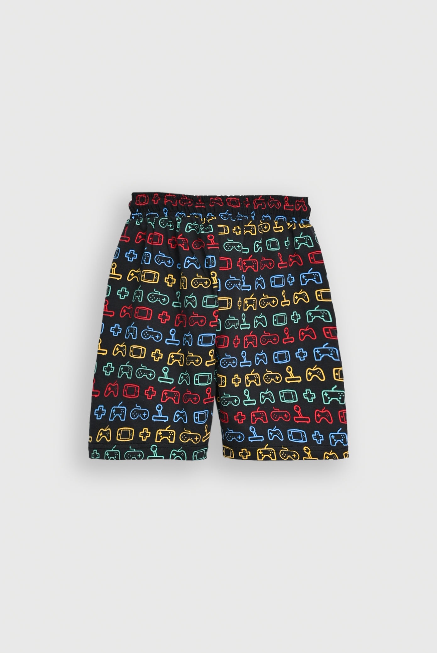 PRINTED YELLOW SHORTS Reality