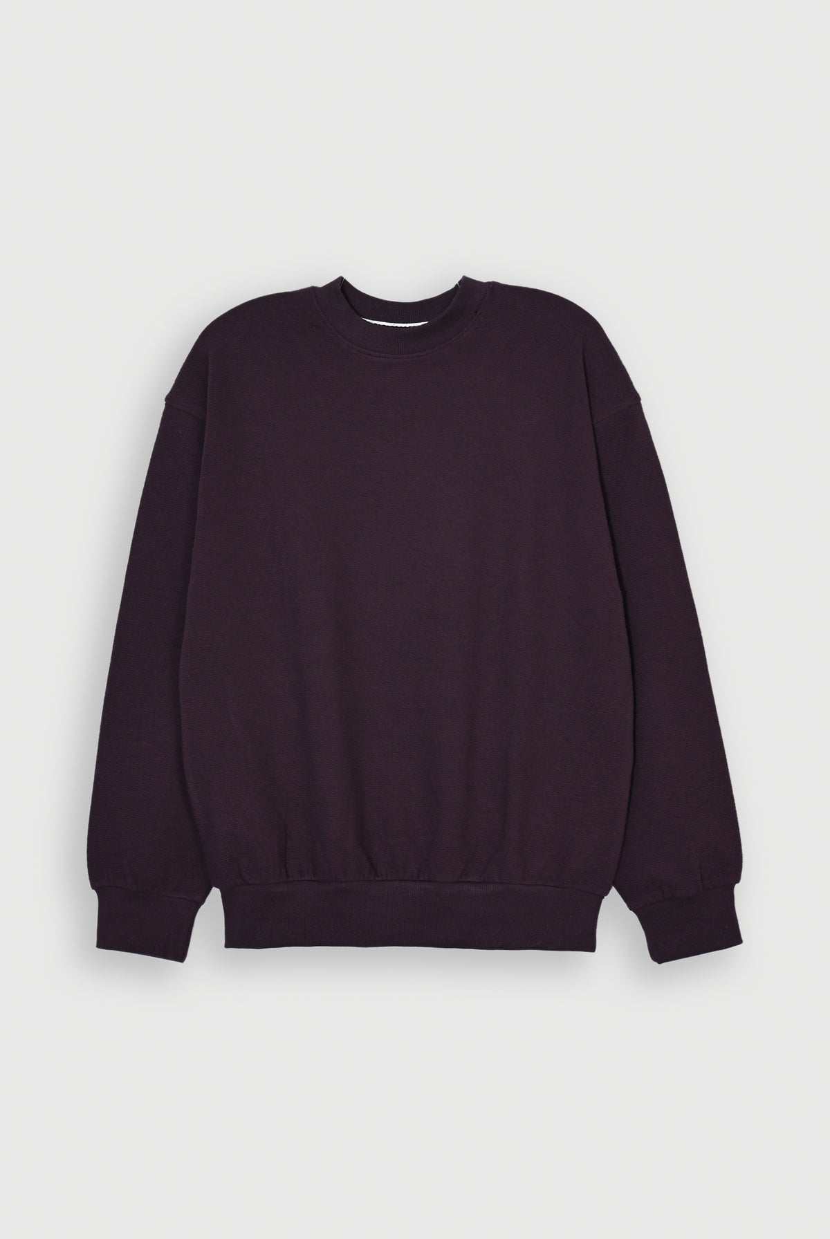 MEN TEXTURED CHOCLATE SWEATSHIRT REALITY