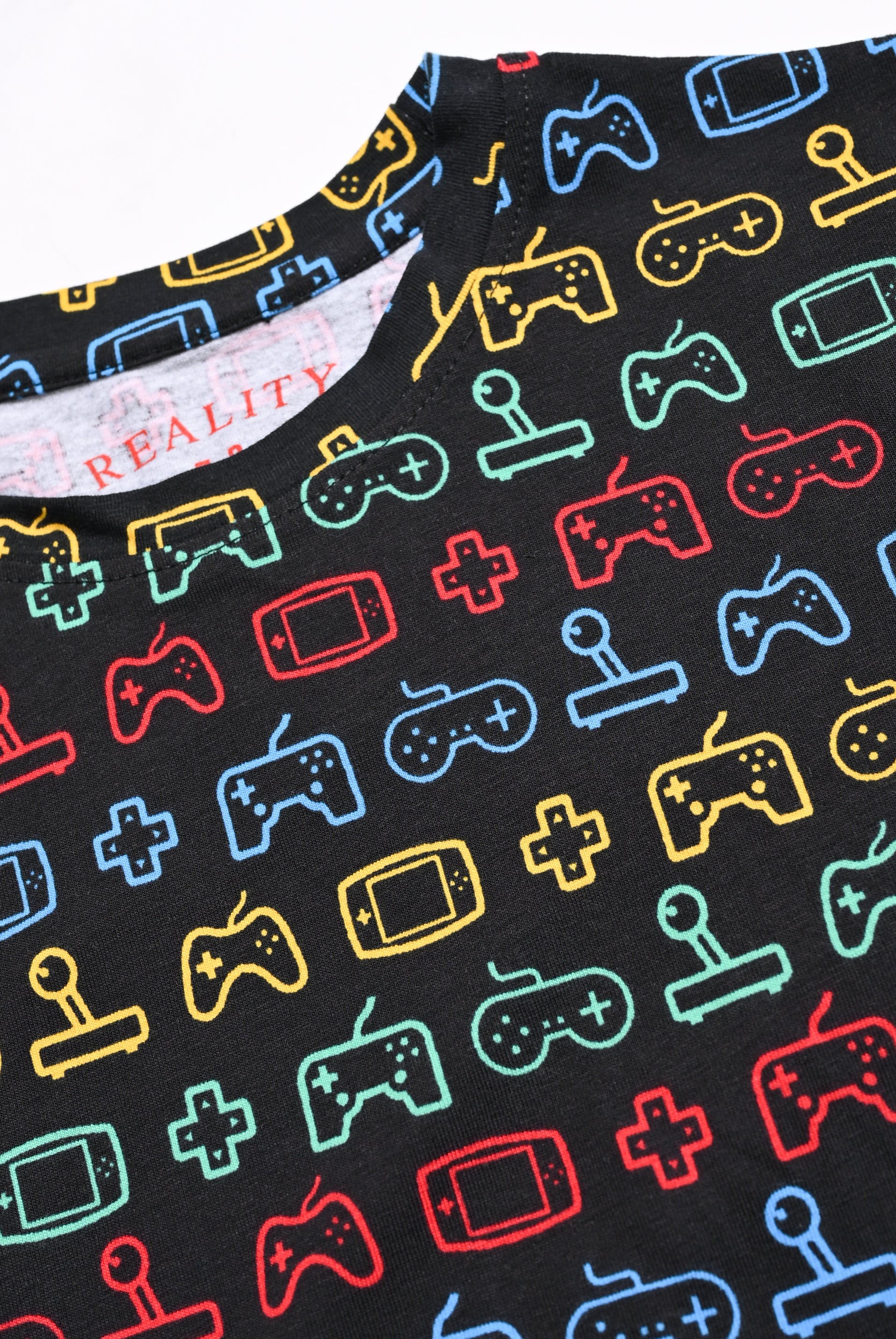 YELLOW PRINTED T-SHIRT Reality