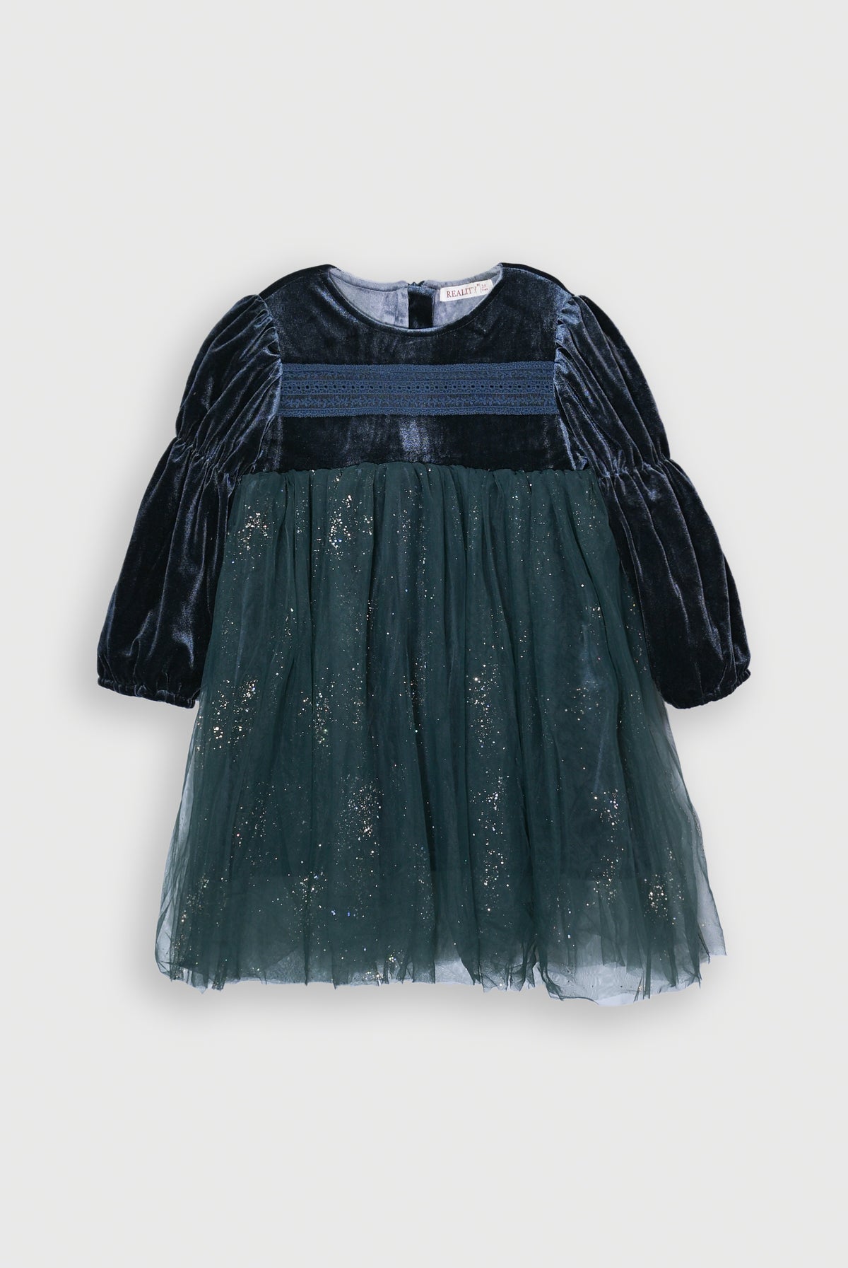 GIRL FANCY GREEN FROCK Reality