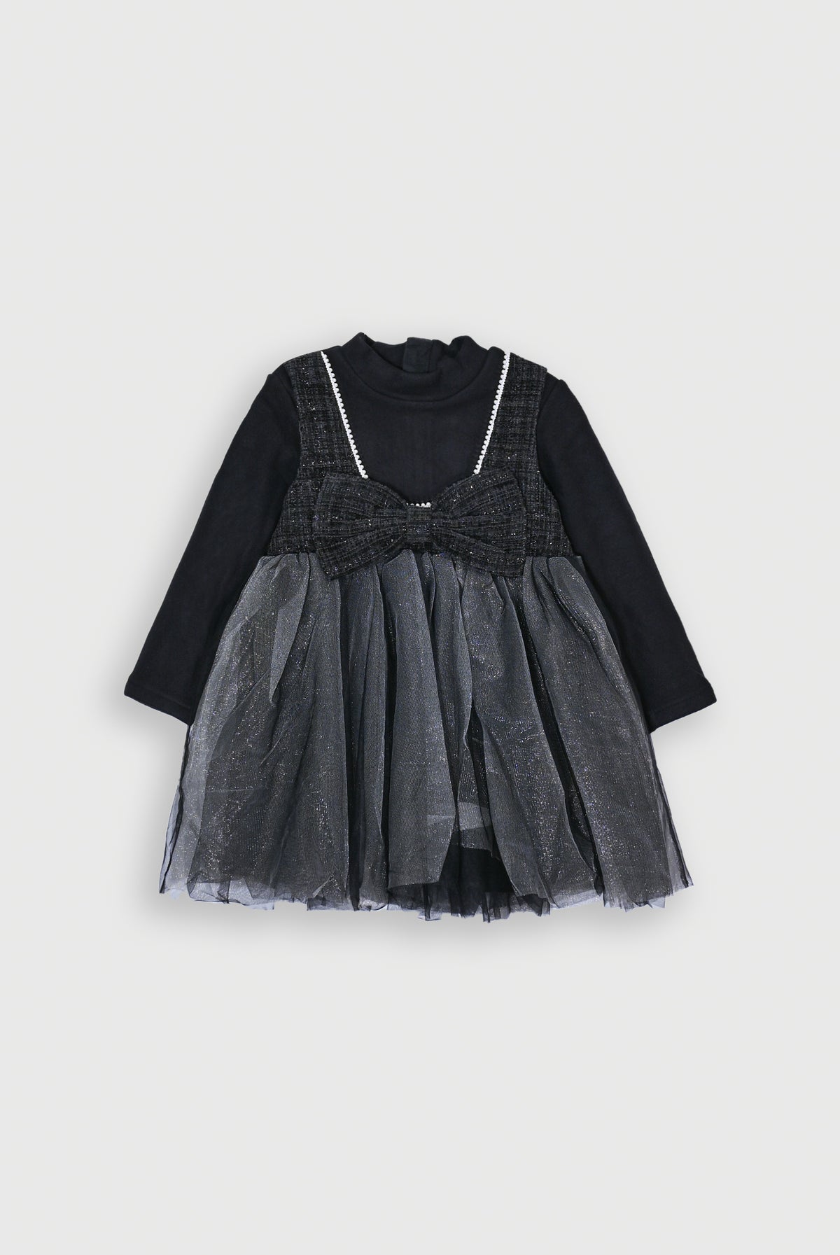 GIRL FANCY BLACK FROCK Reality