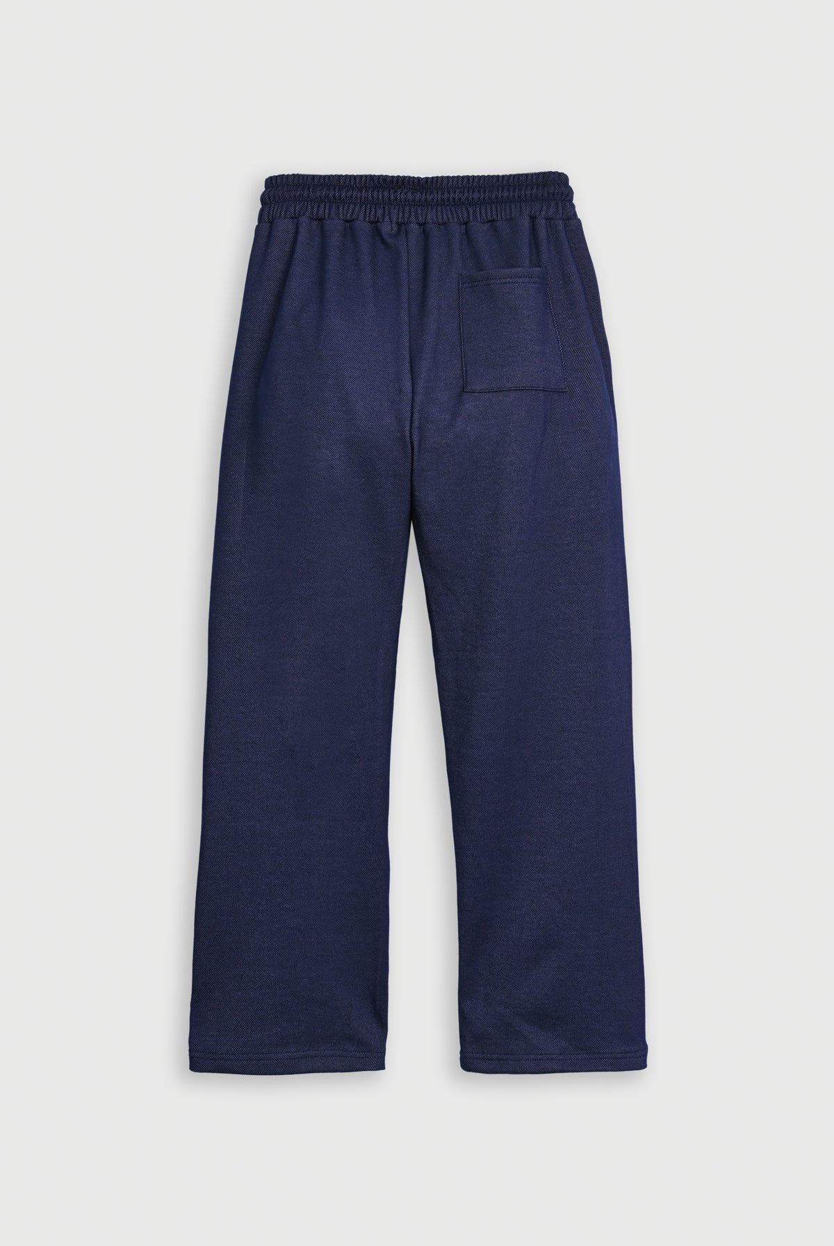 MEN STRAIGHT FIT NAVY TROUSER Reality