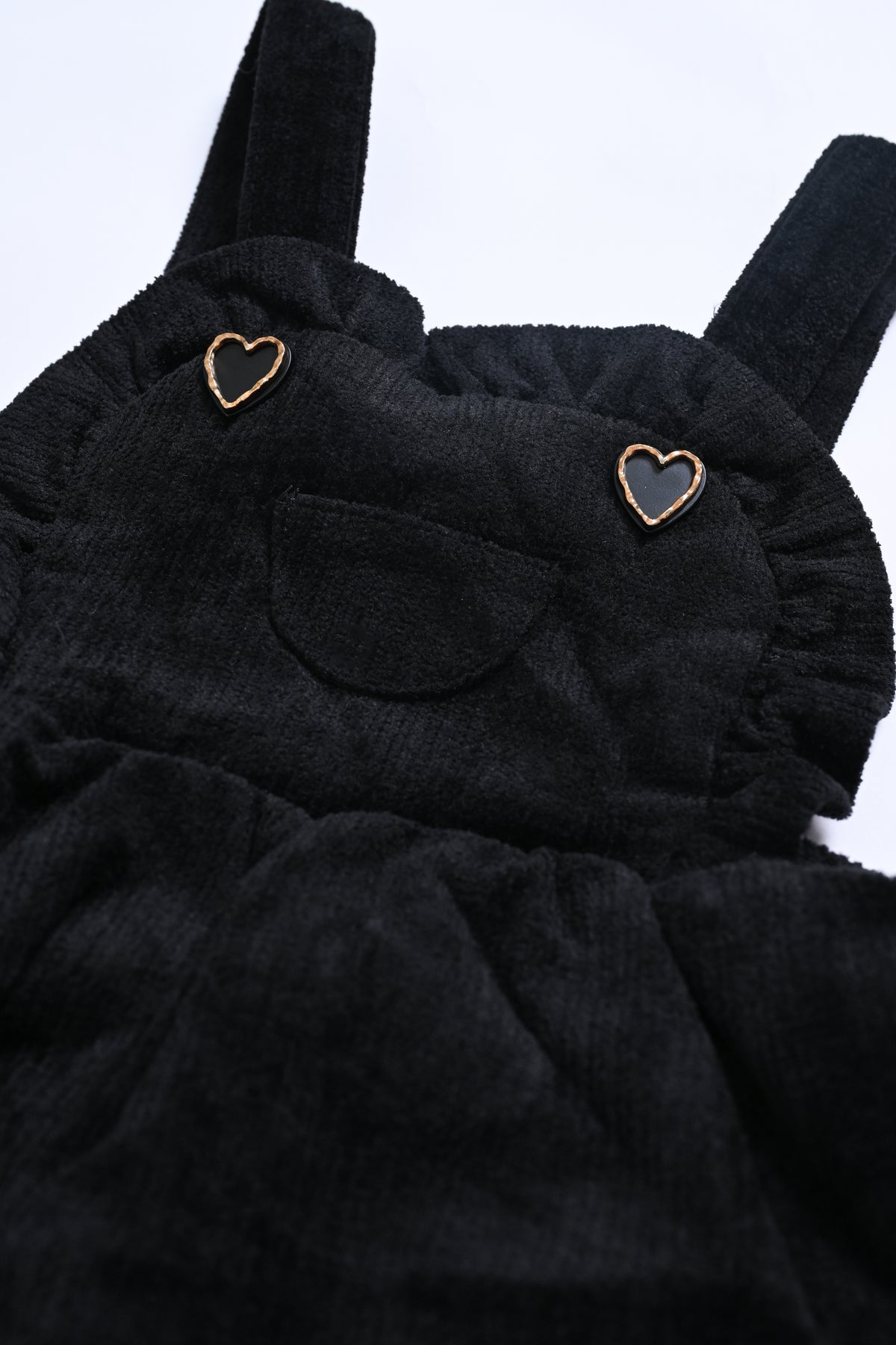 GIRL FANCY BLACK FROCK