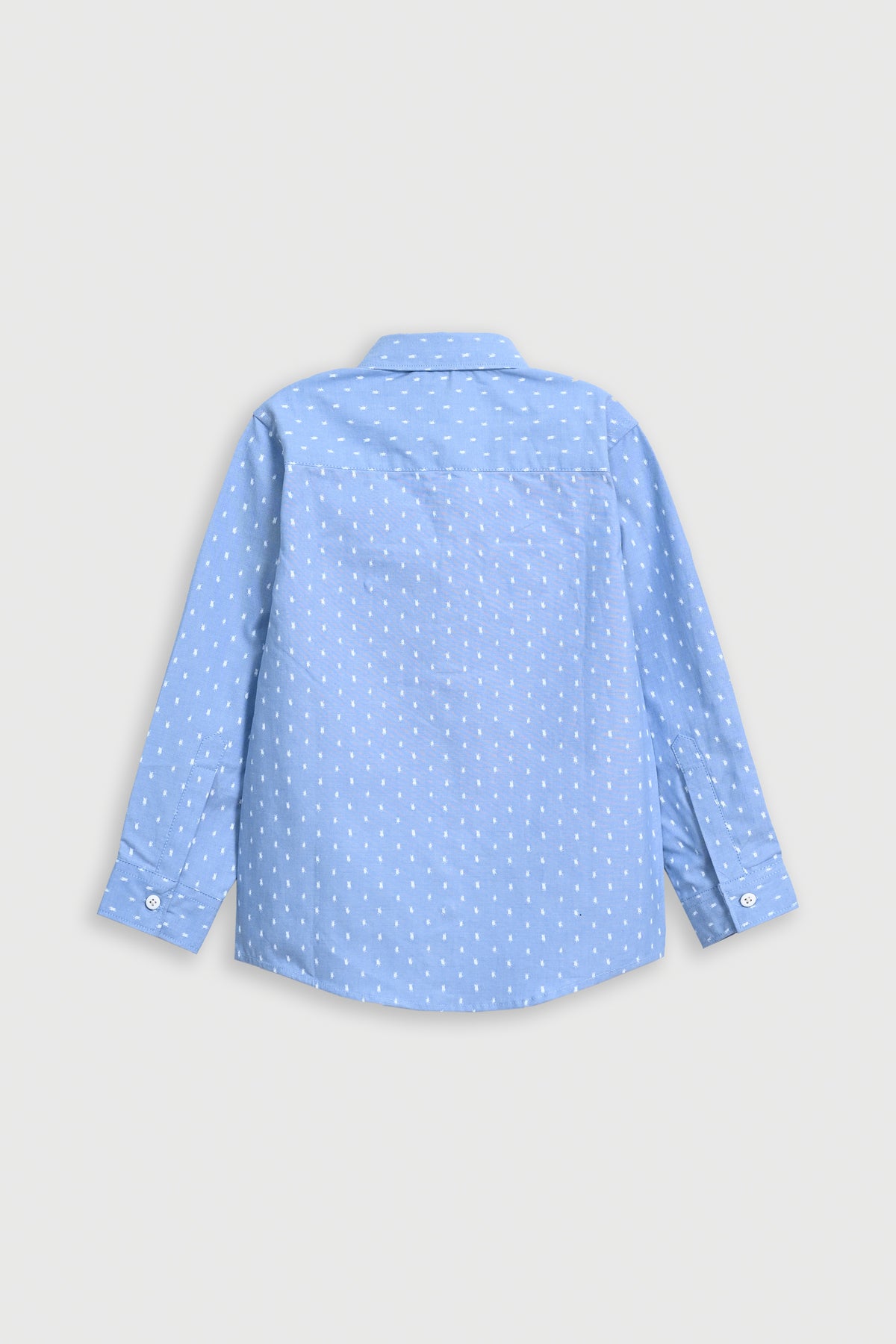 BOY BUTTON DOWN LIGHT BLUE SHIRT Reality