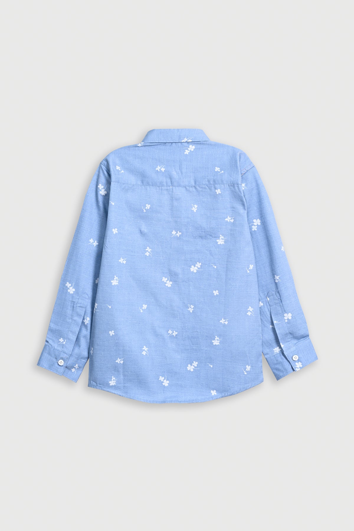 BOY BUTTON DOWN SKY SHIRT Reality