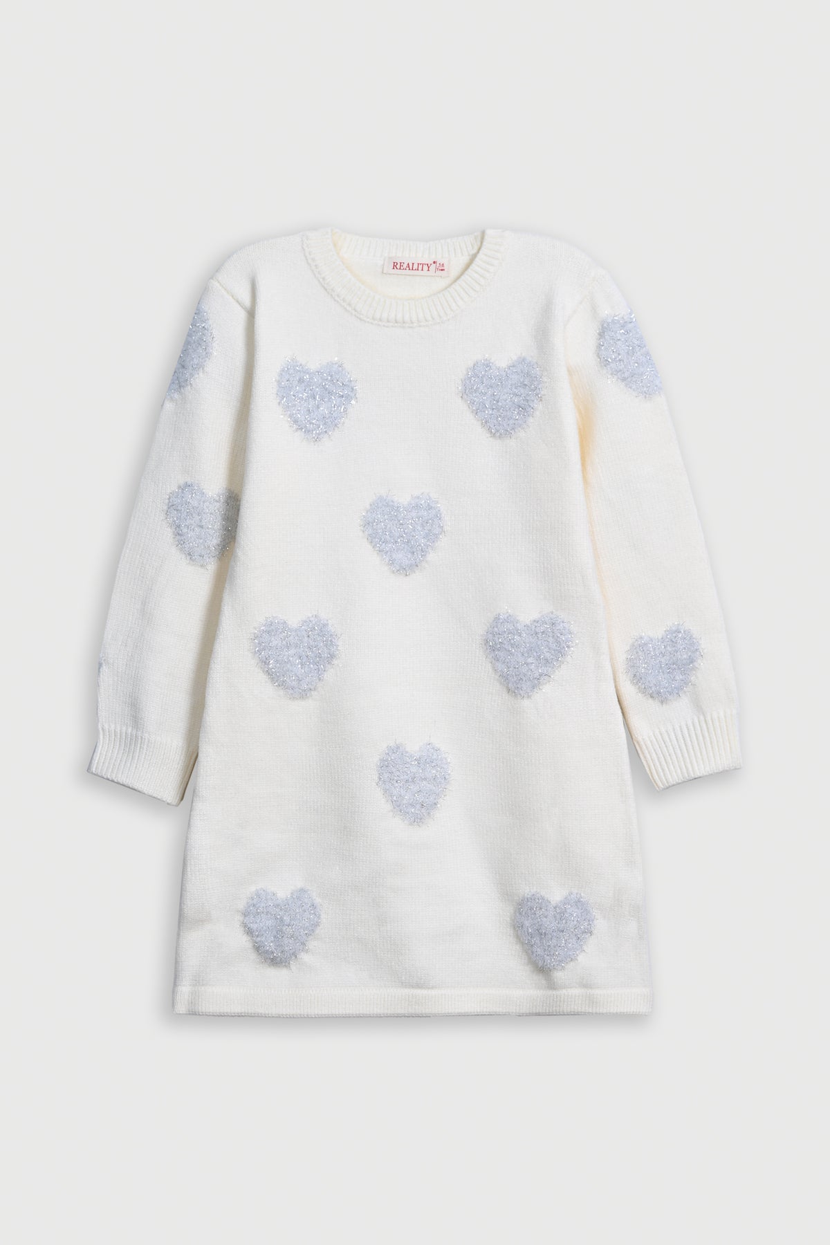 GIRL LIGHT CREAM SWEATER Reality