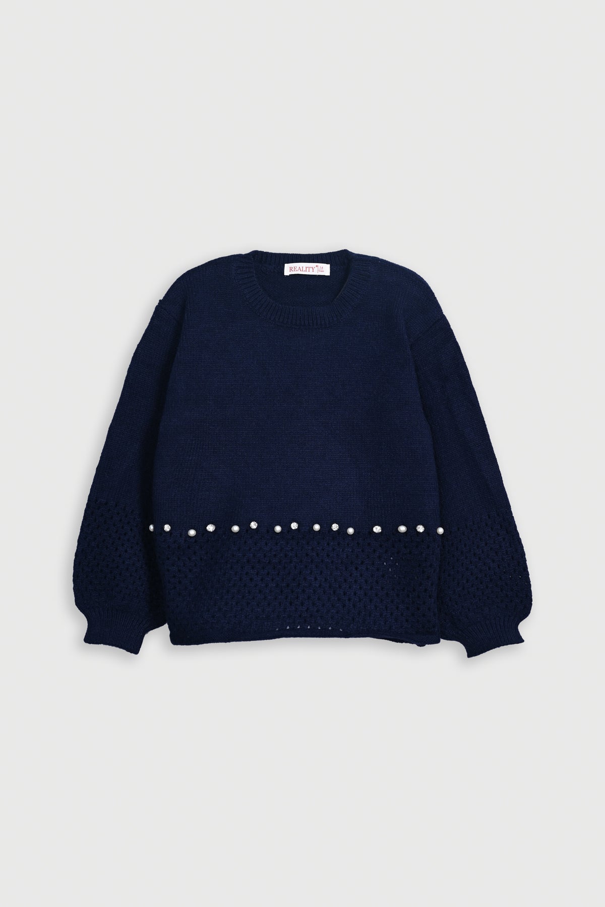 GIRLS NAVY SWEATER Reality