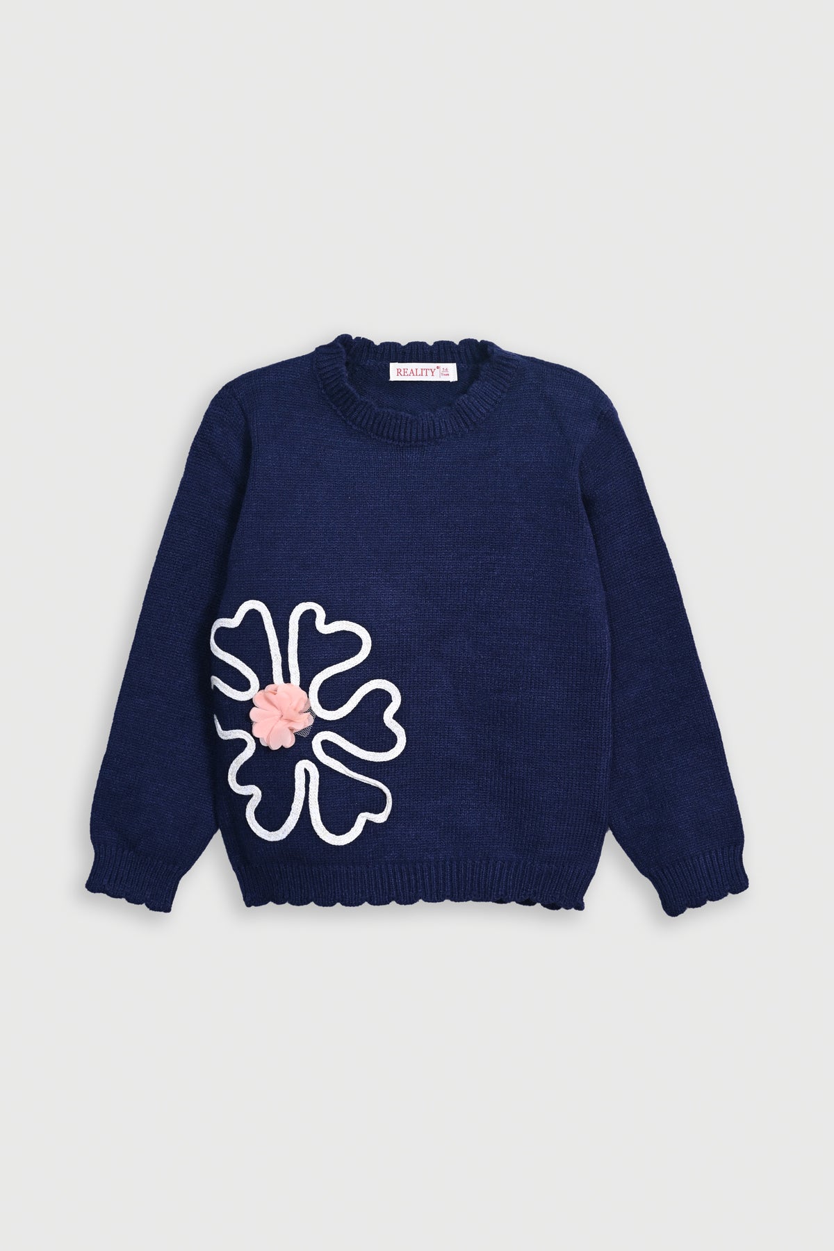 GIRLS NAVY SWEATER Reality