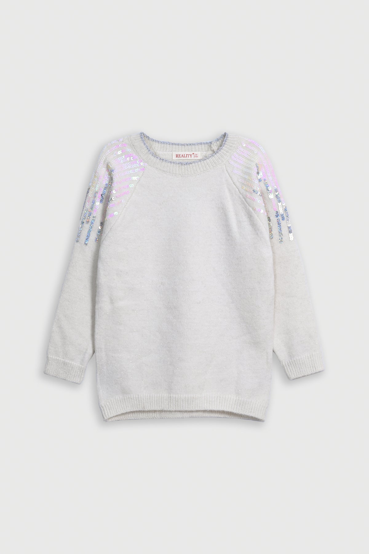 GIRL CREAM SWEATER Reality