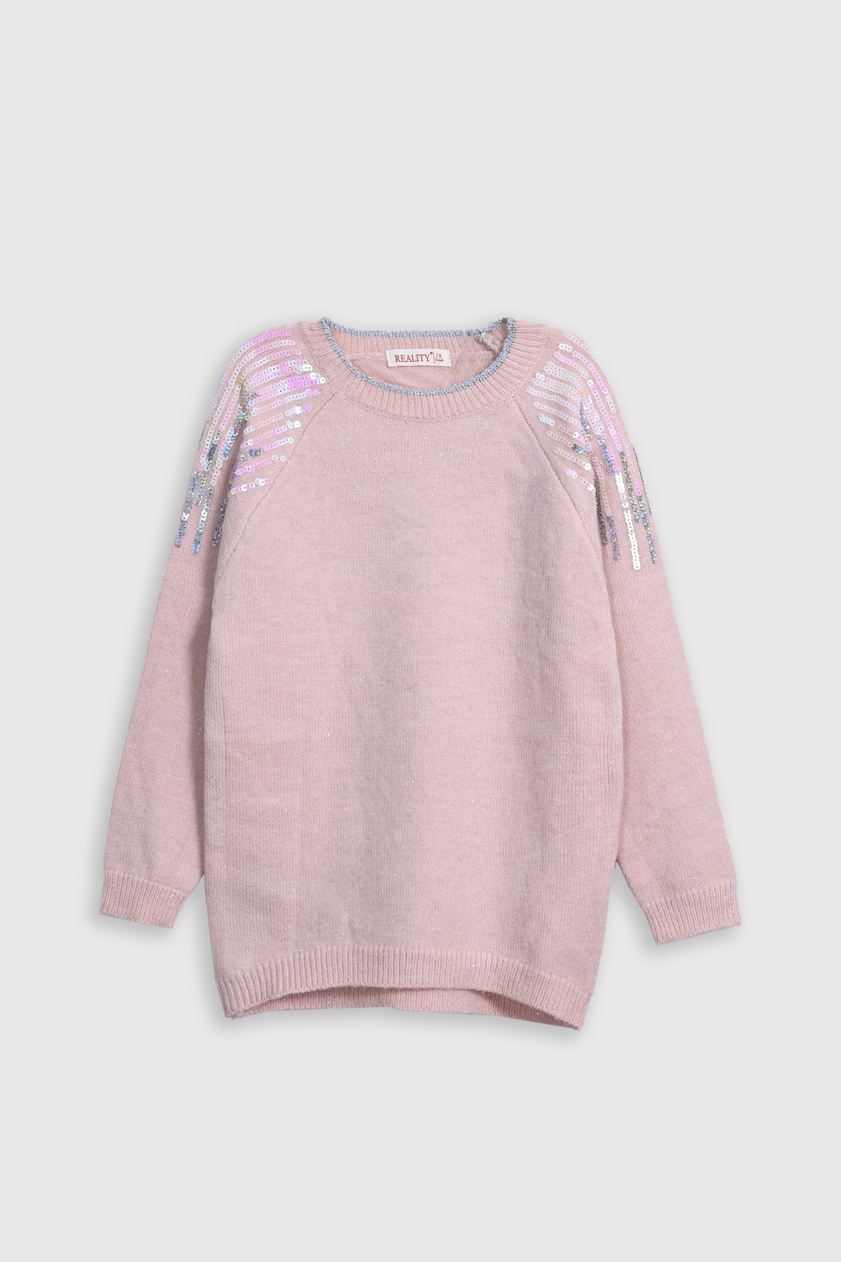 GIRL PEACH SWEATER Reality