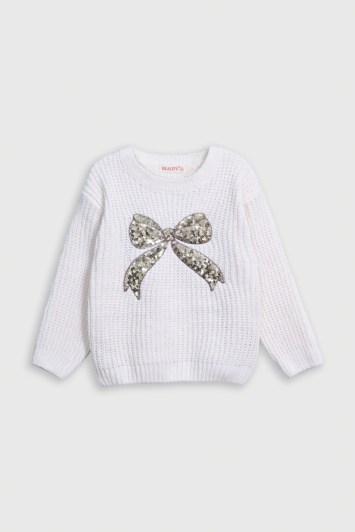 GIRL CREAM SWEATER Reality
