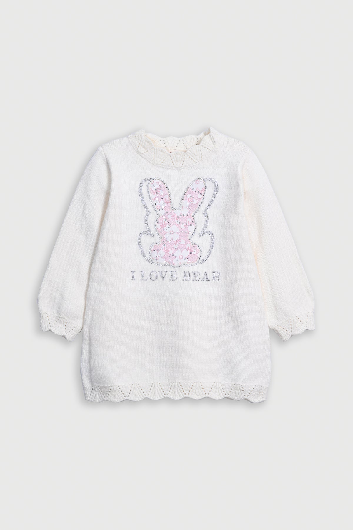 GIRL CREAM SWEATER Reality