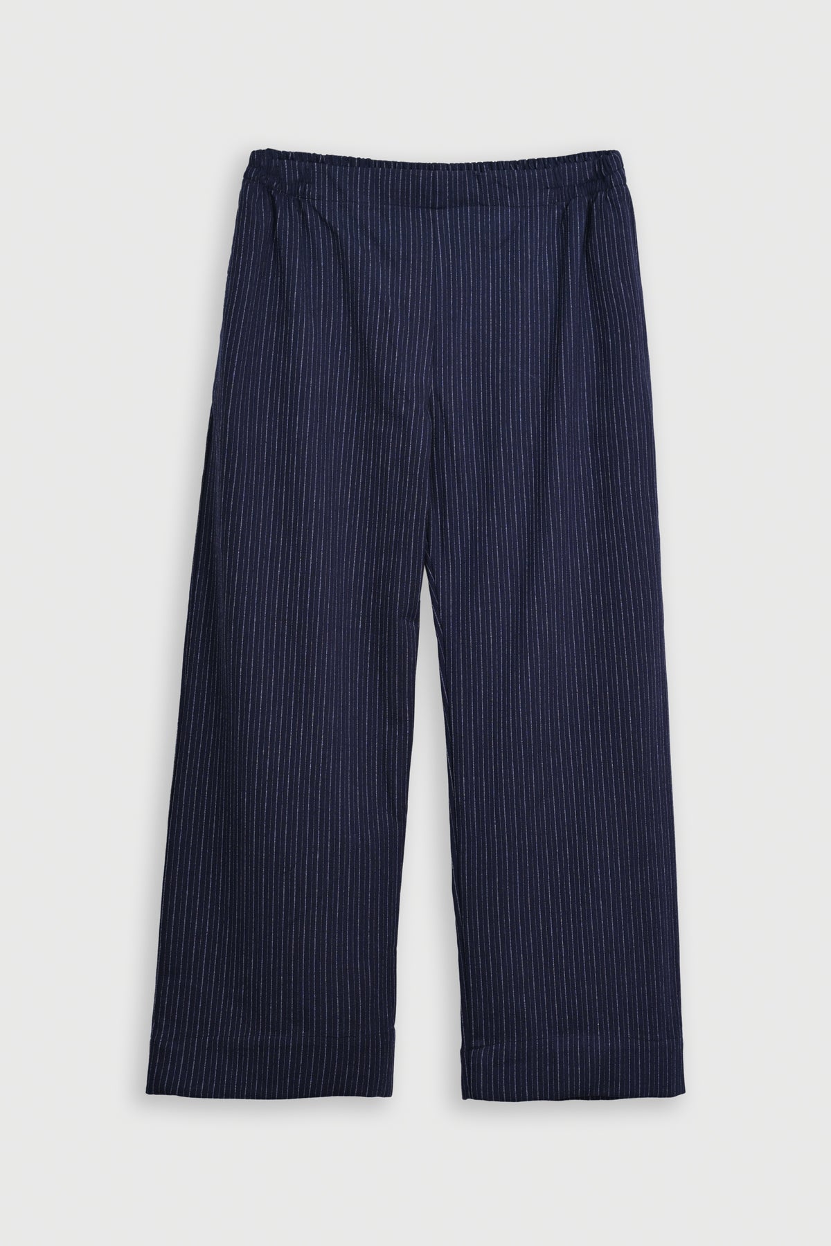 LADIES PIN STRIP NAVY CO-ORD SET Reality