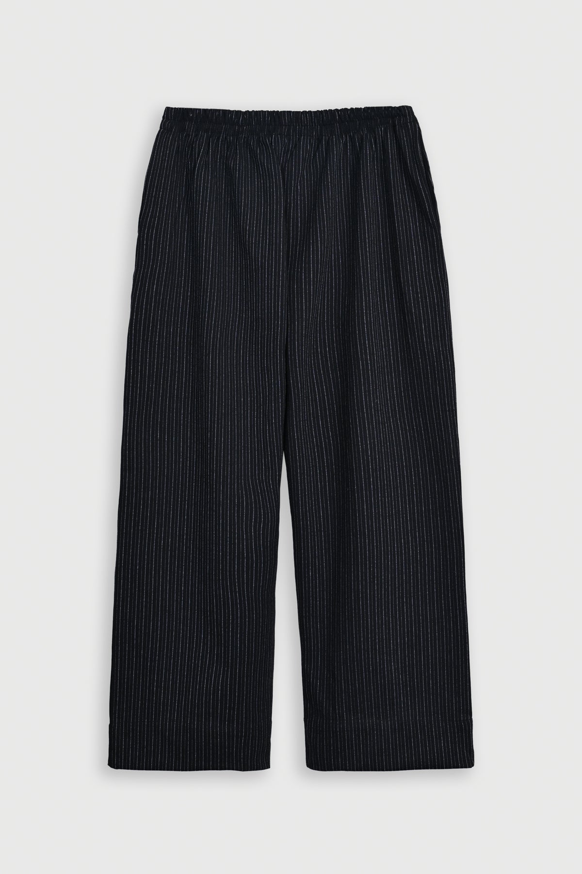 LADIES PIN STRIP BLACK CO-ORD SET Reality