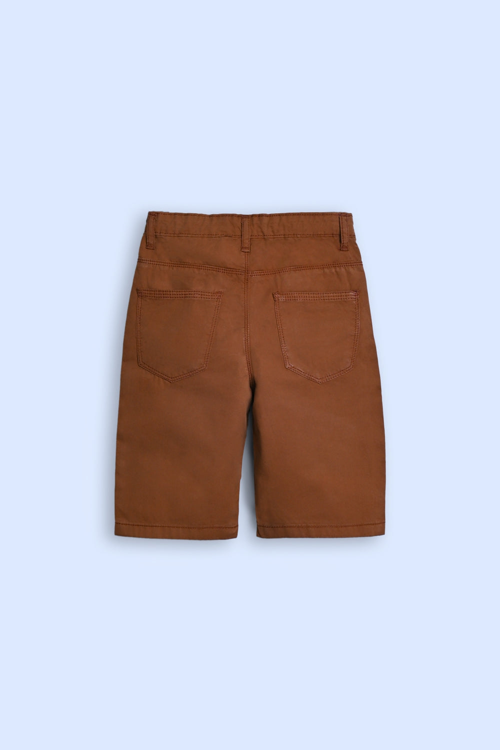 BOYS COTTON BROWN SHORT Reality