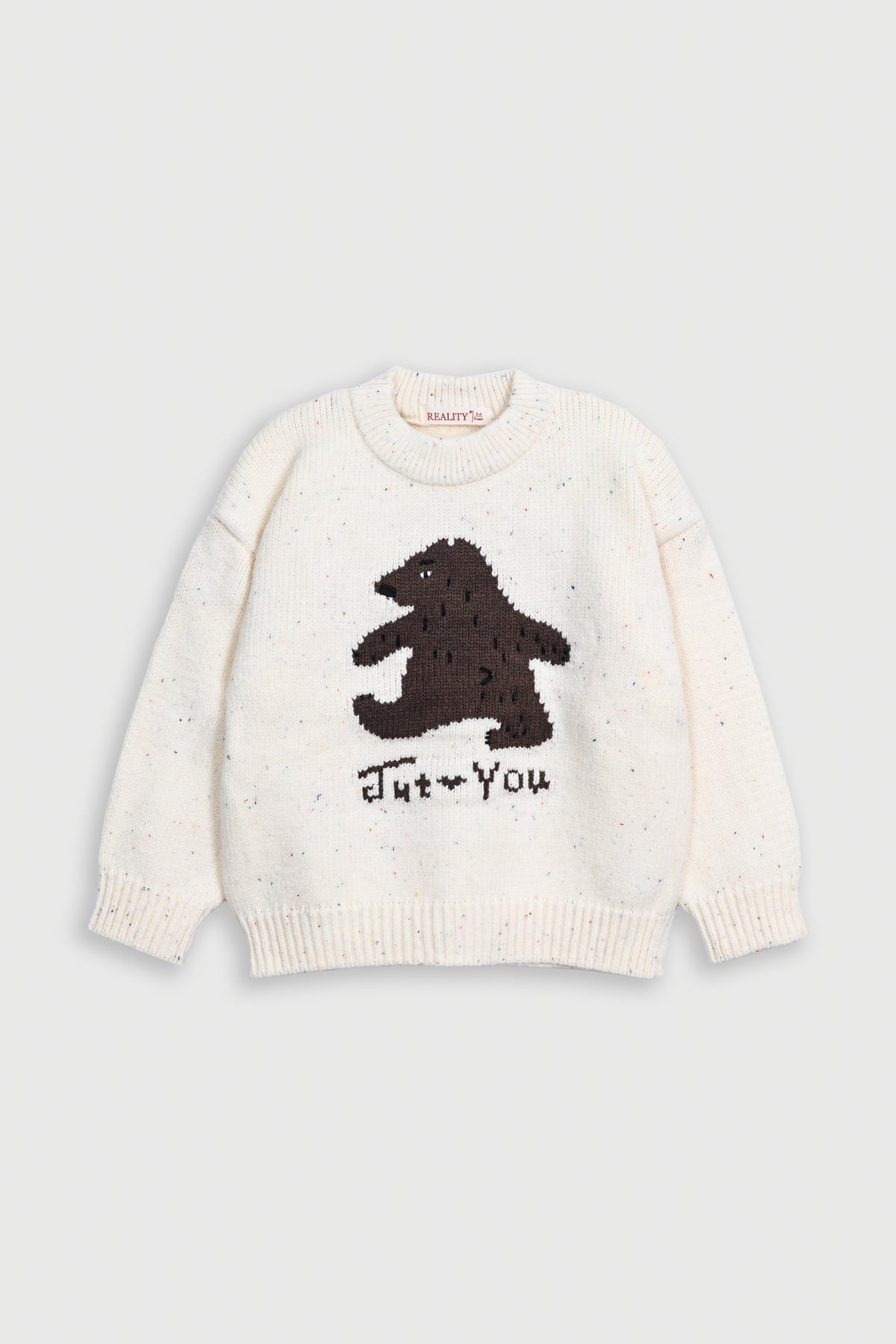 GIRL'S OFF WHITE SWEATER Reality