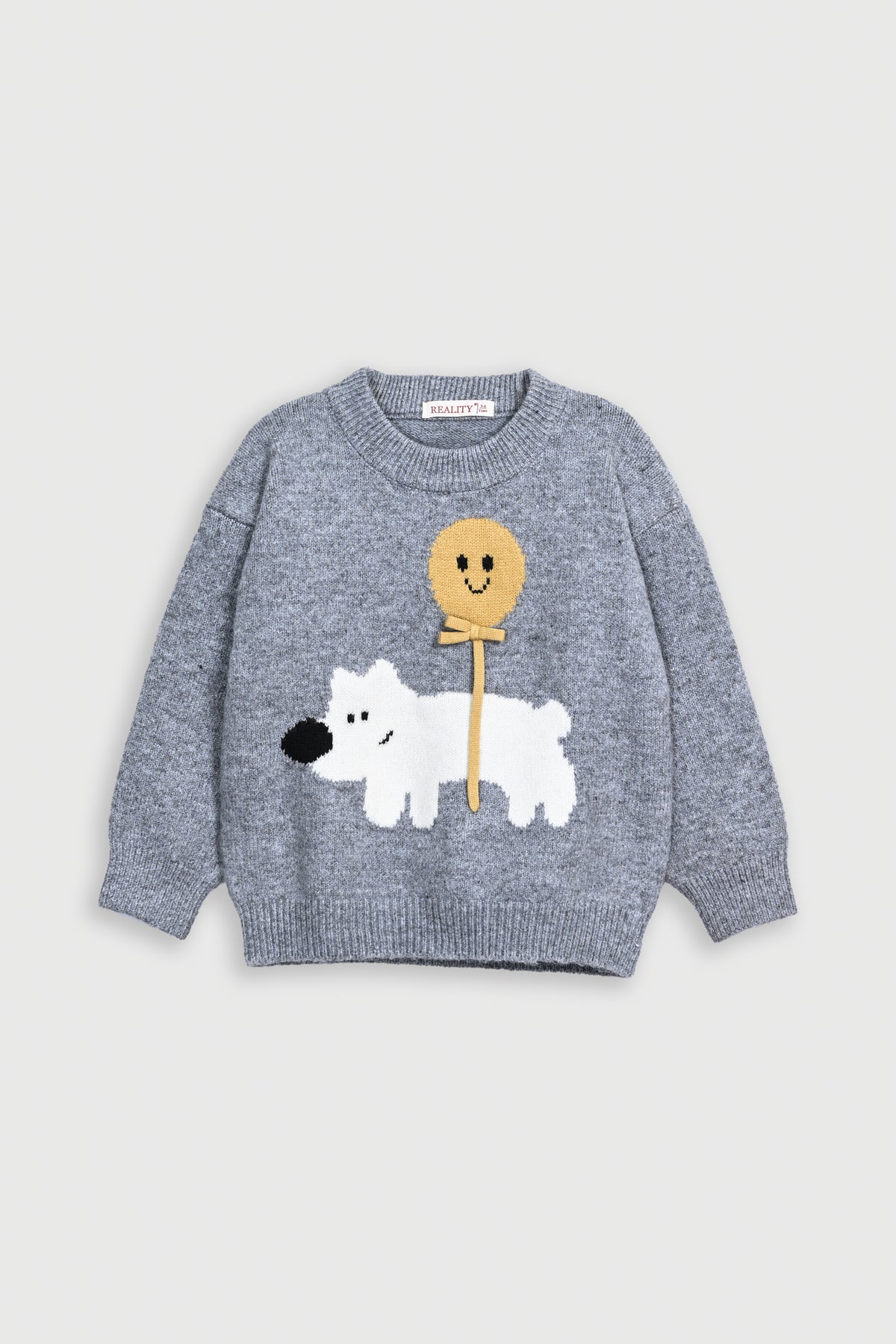 GIRL'S GRAY SWEATER Reality