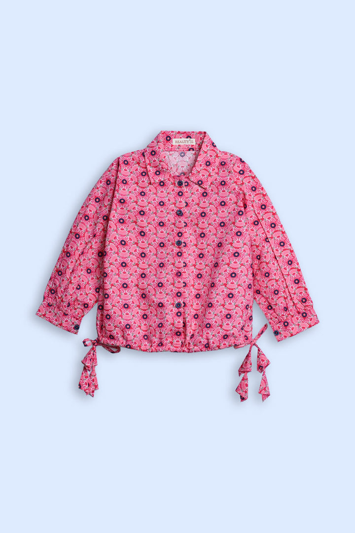PINK PEONY ROYAL SHOCKIN PINK TOP Reality