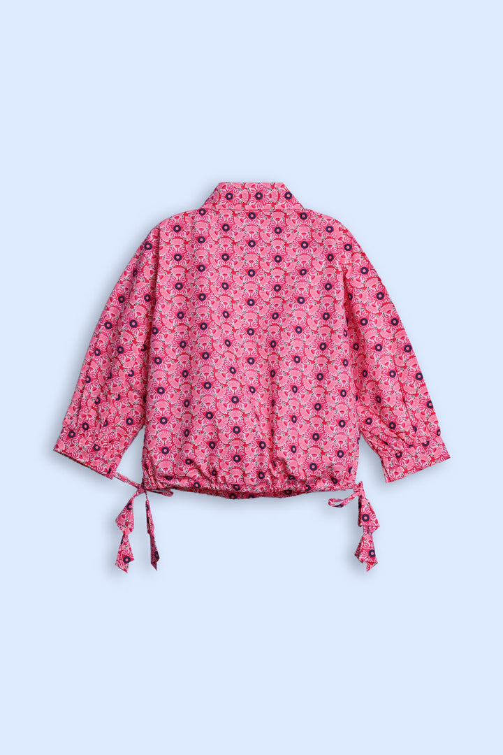 PINK PEONY ROYAL SHOCKIN PINK TOP Reality
