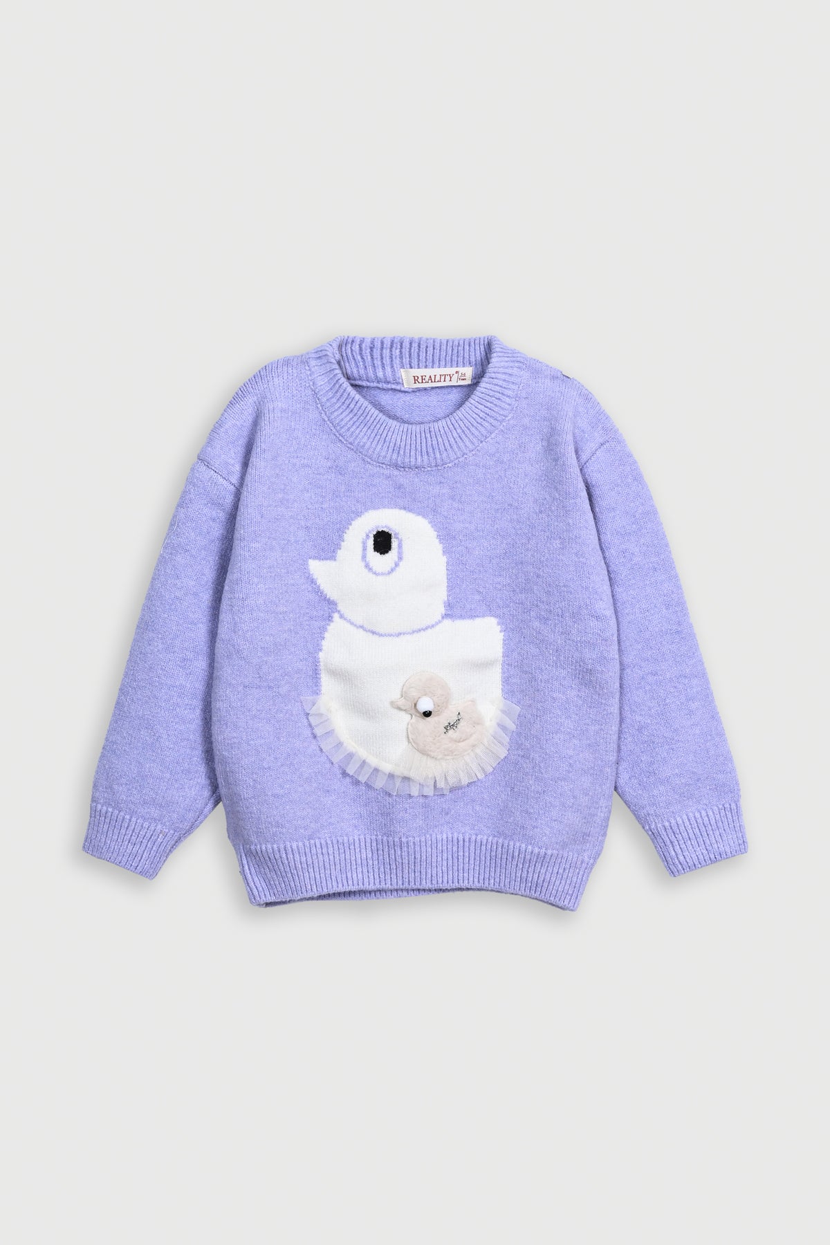 GIRL'S LIGHT PURPLE SWEATER Reality
