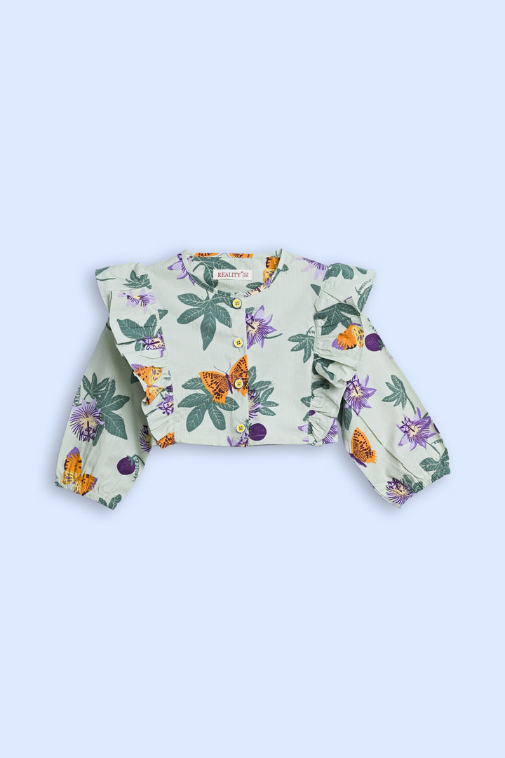 LAVENDER BLOOM LIGHT GREEN SUIT Reality