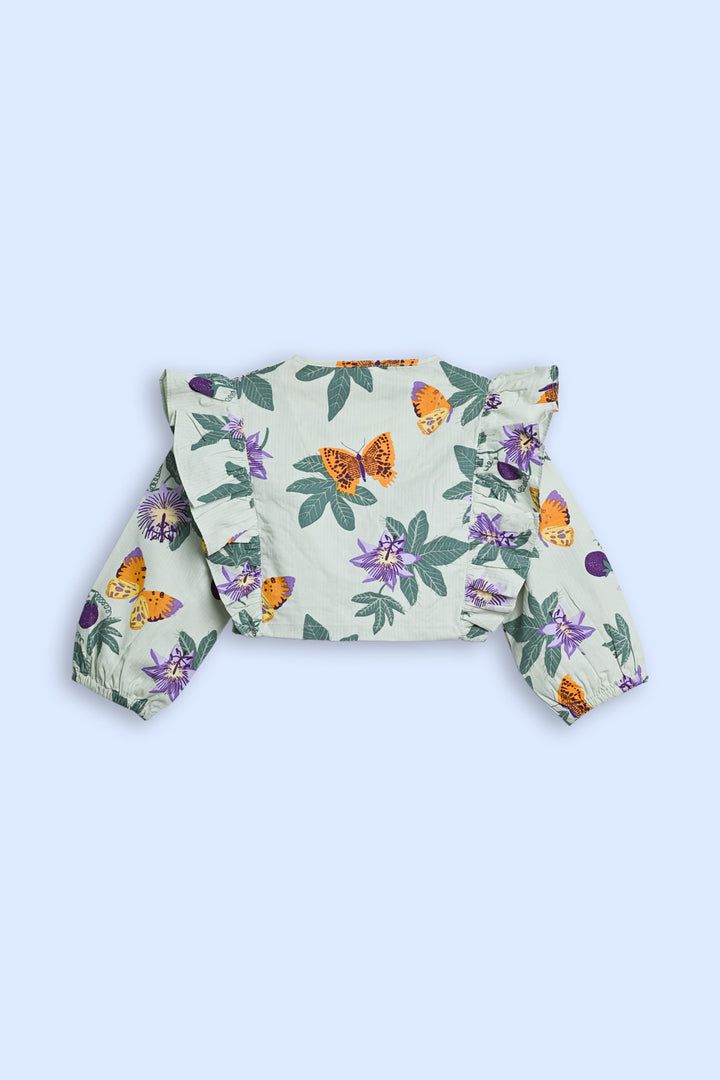 LAVENDER BLOOM LIGHT GREEN SUIT Reality
